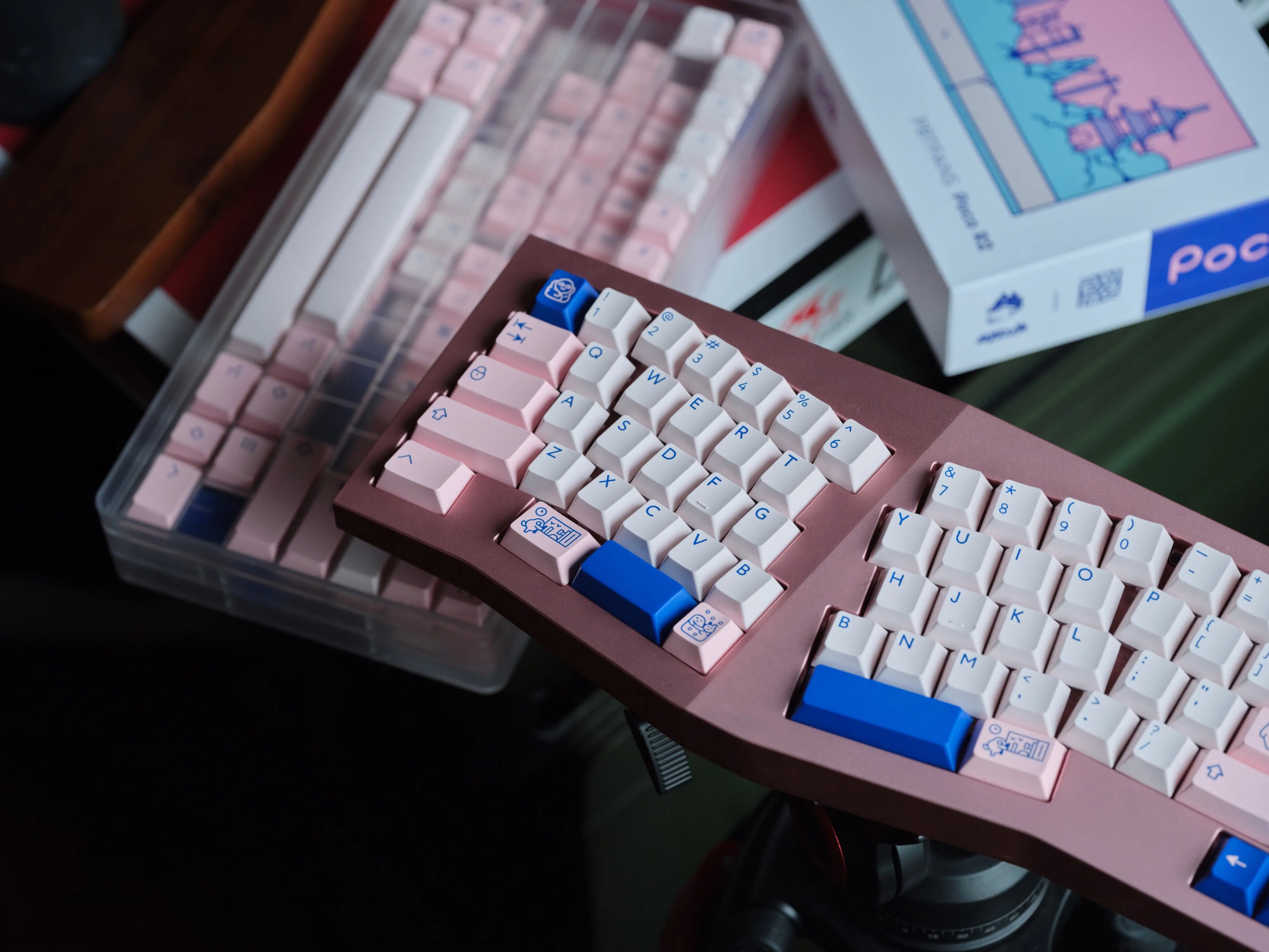 PBTFans Poco R2 - Double-Shot ABS Keycap Set - MonacoKeys