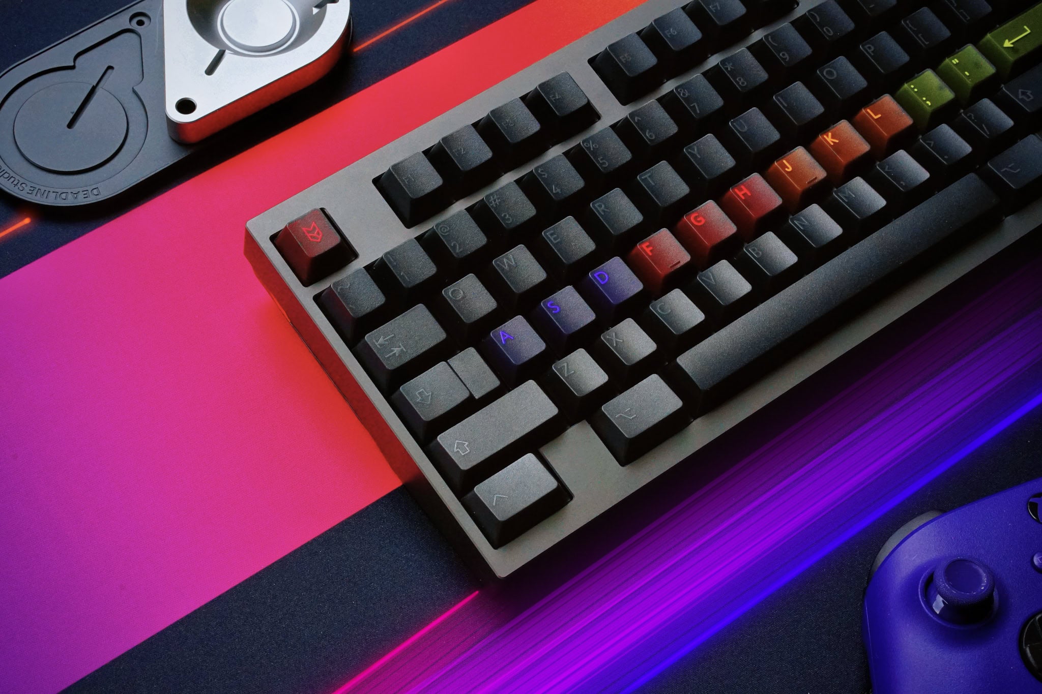 PBTFans Thermal - Double-Shot ABS Keycap Set - MonacoKeys