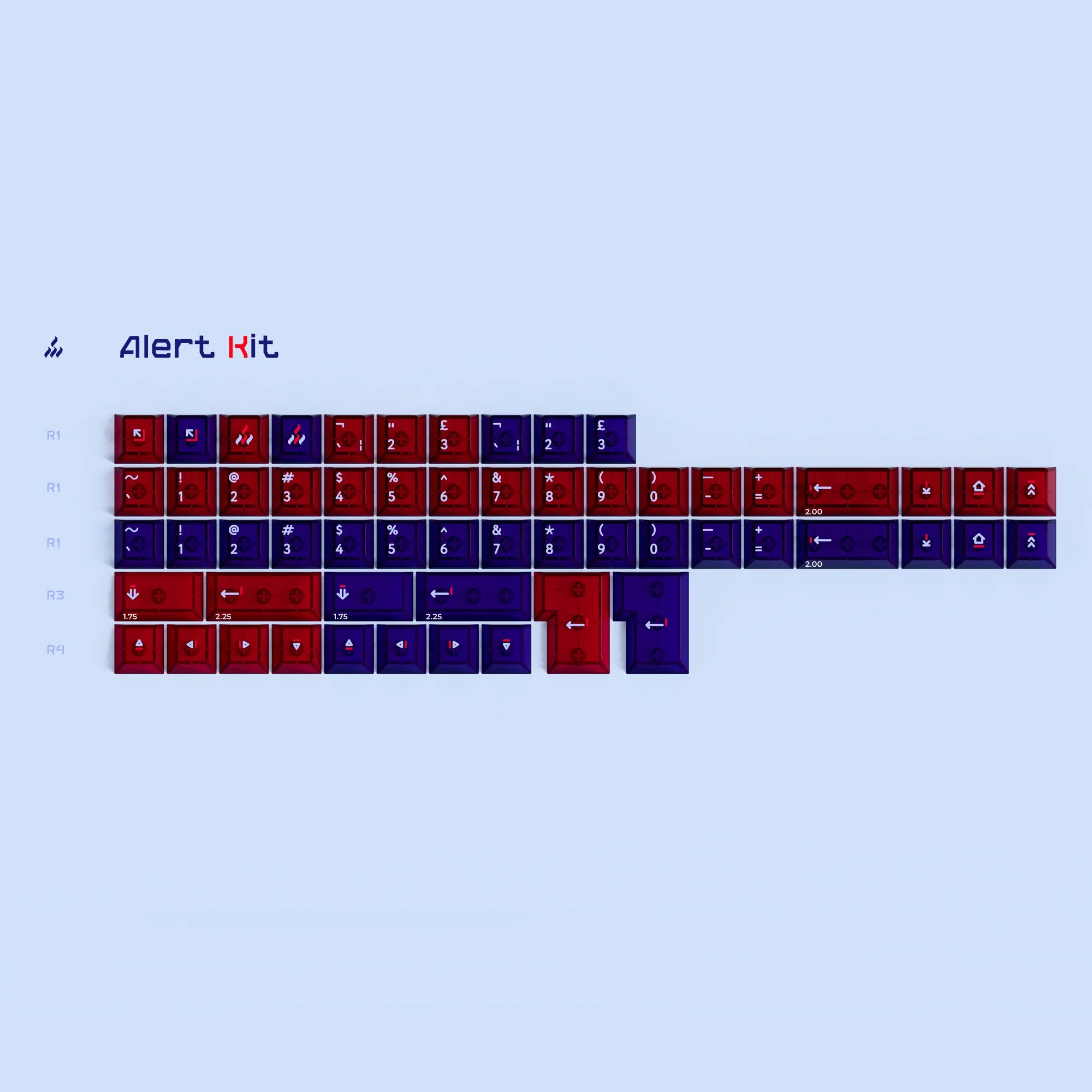PBTFans Voyager - PBT Dye-Sub Keycap Set