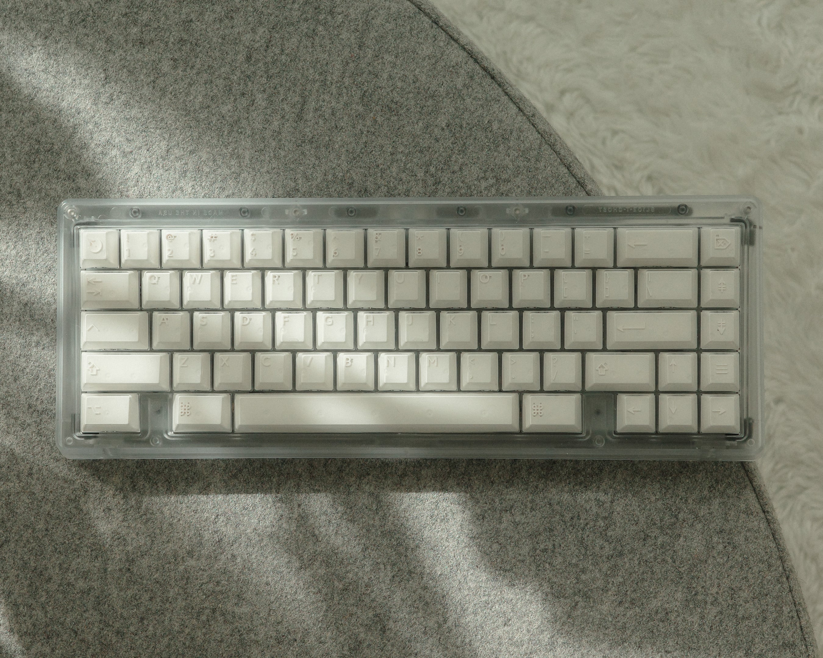 PBTFans X-Ray R3 - Double-Shot ABS Keycap Set - MonacoKeys