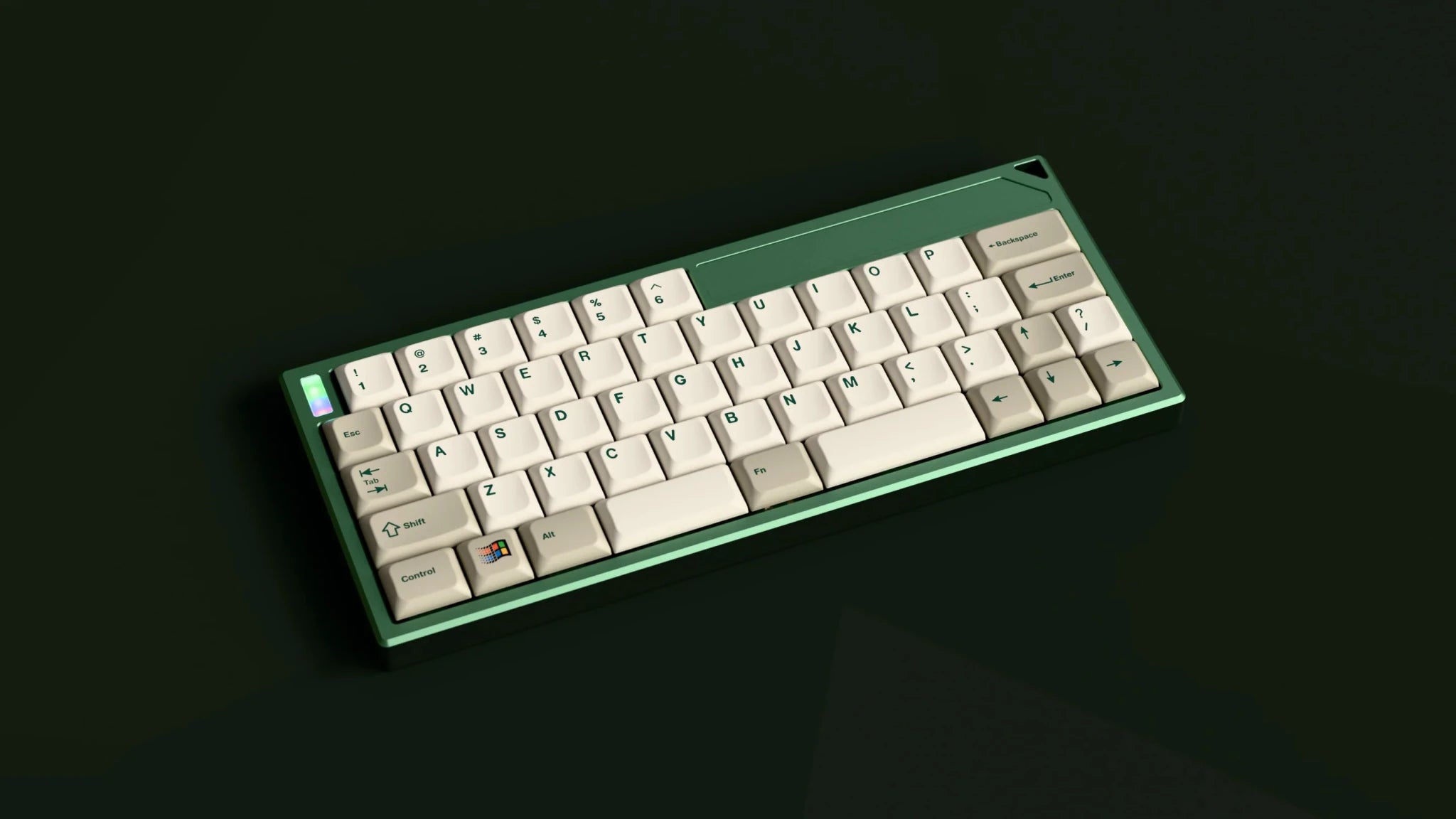 PFF Verdant Retro - Low Profile Keycap Set - MonacoKeys