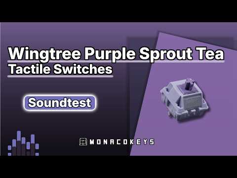 Soundtest Wingtree Purple Sprout Tea Switches – MonacoKeys