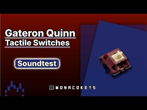 Soundtest Gateron Quinn Switches – MonacoKeys