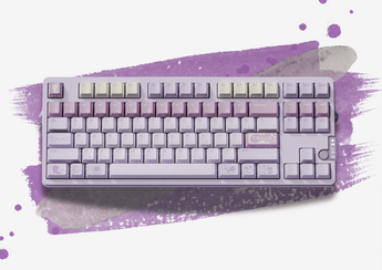 QK Taro Balls Cherry Profile PBT Keycap Set - MonacoKeys