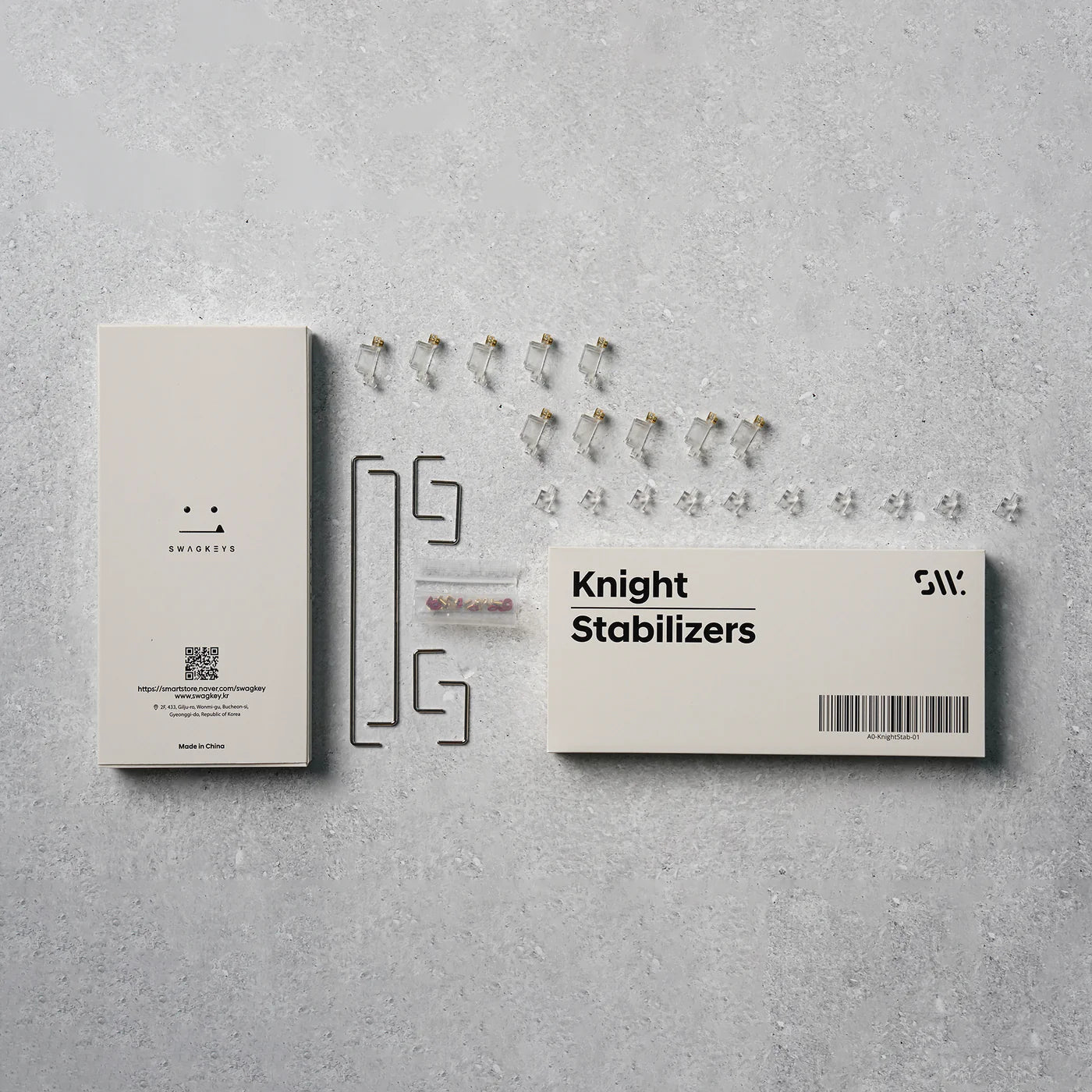 SW Knight V4 PCB-Mounted Screw-In Stabilizers - MonacoKeys