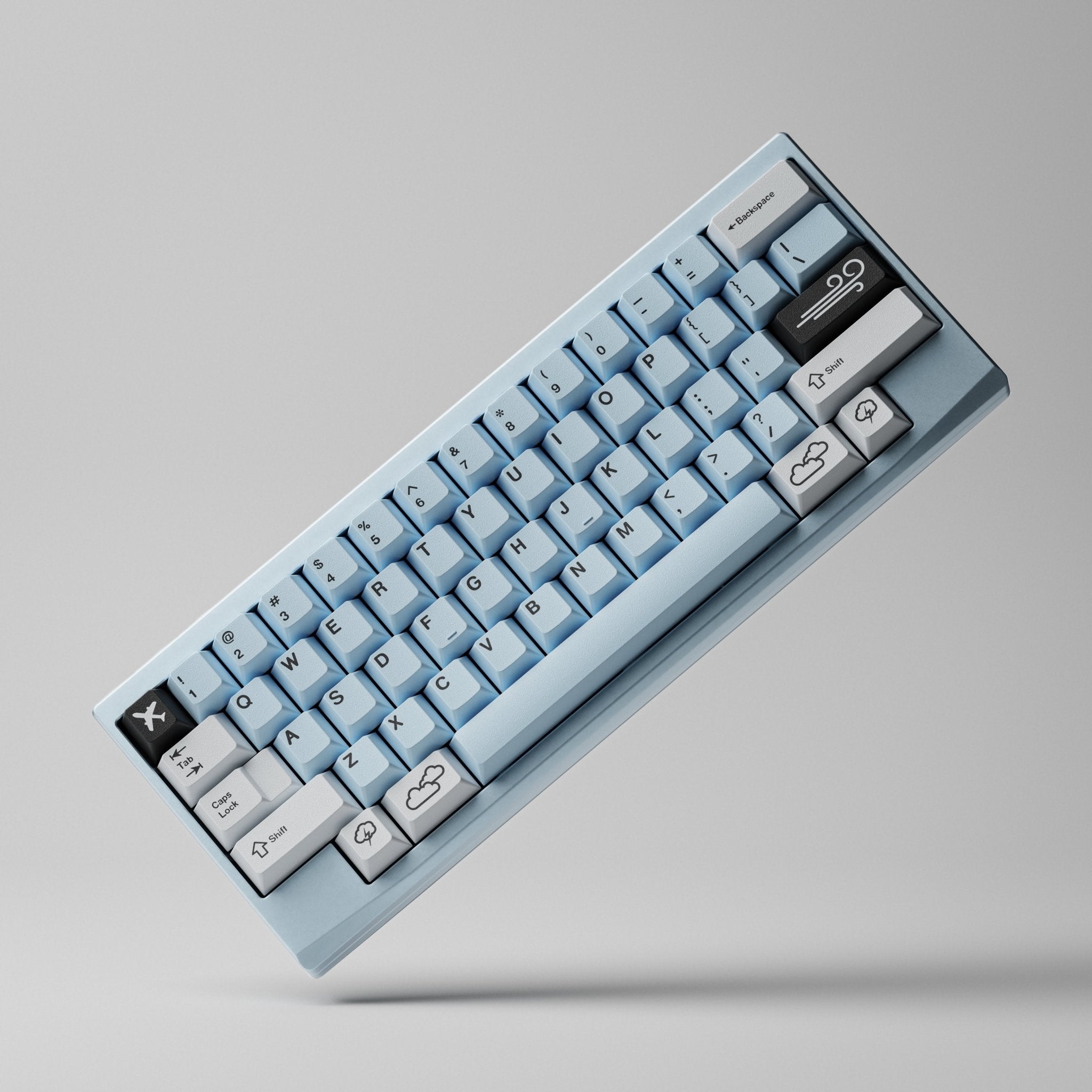 SWG Nimbus - Cherry Profile ABS Double-Shot Keycap Set - MonacoKeys