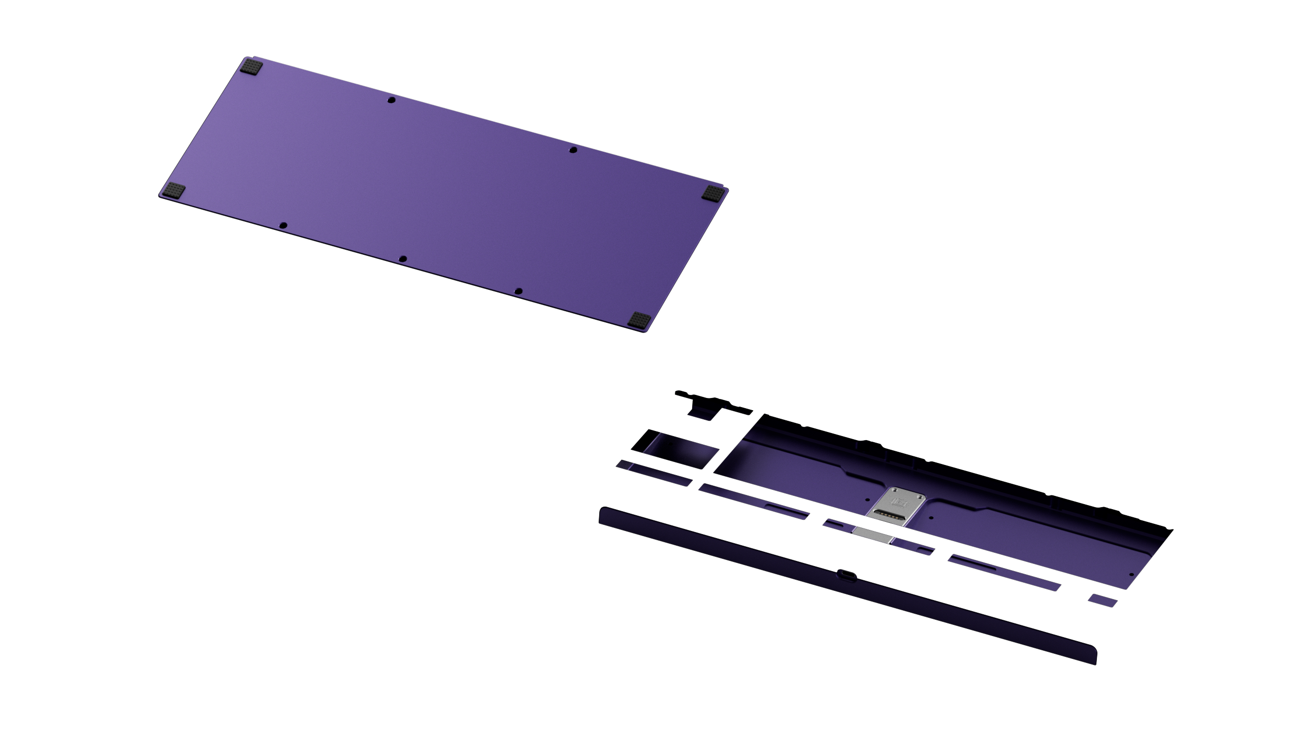 KBDFans TofuTKL R2 - Bottom Cases