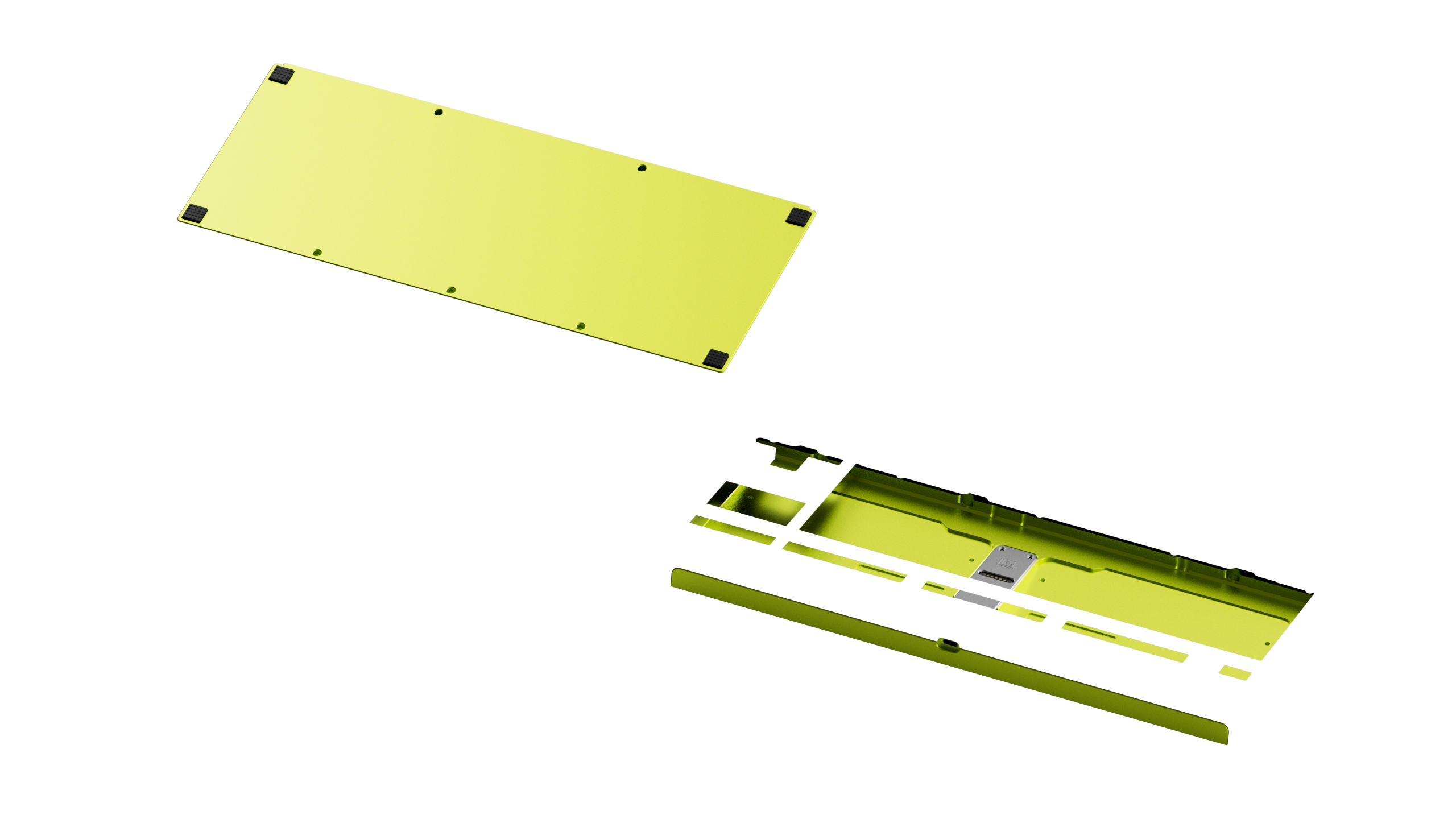 KBDFans TofuTKL R2 - Bottom Cases