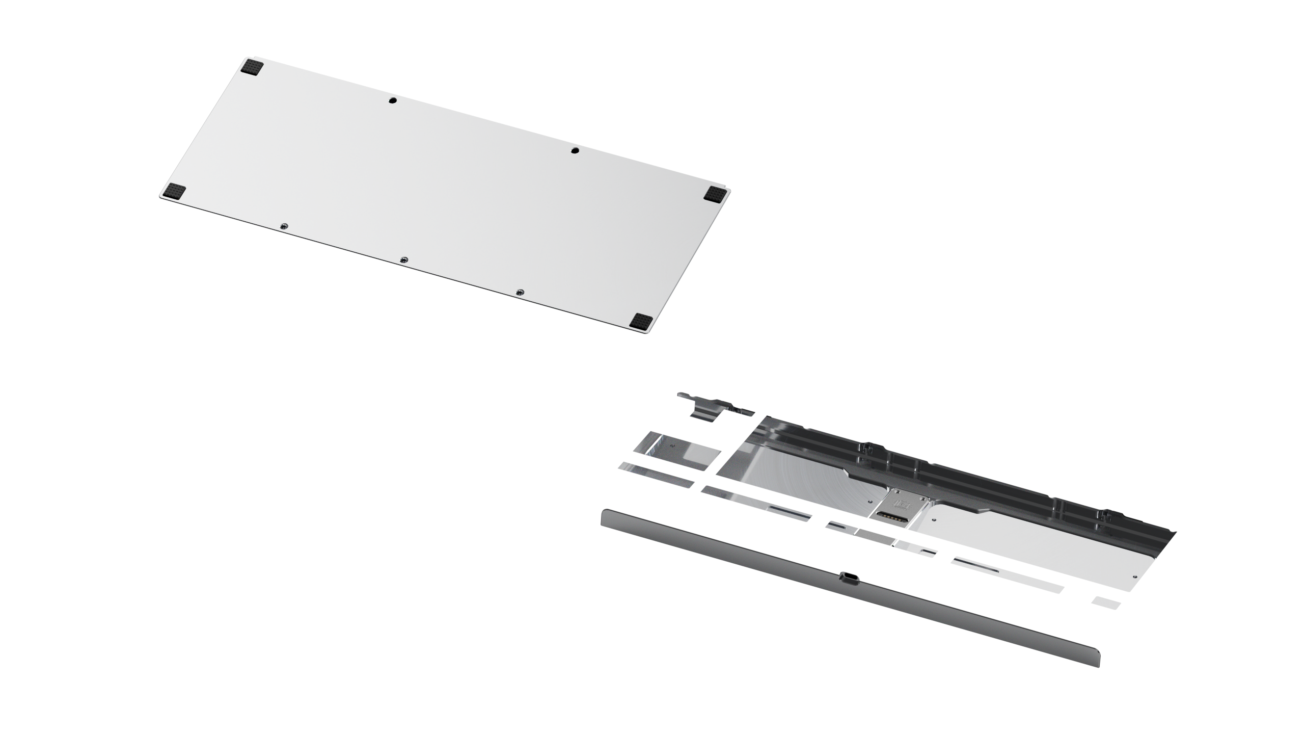 KBDFans TofuTKL R2 - Bottom Cases