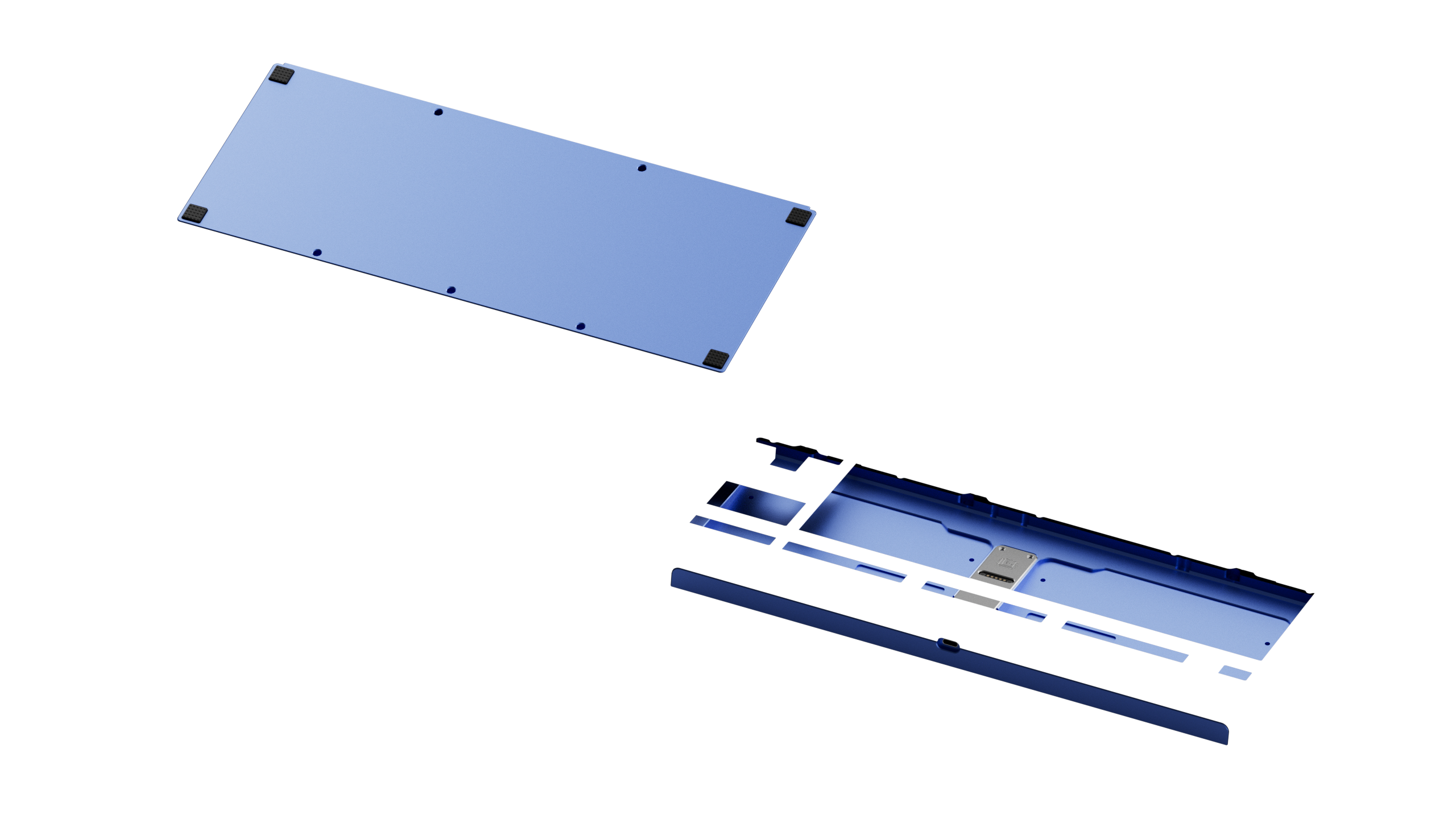 KBDFans TofuTKL R2 - Bottom Cases