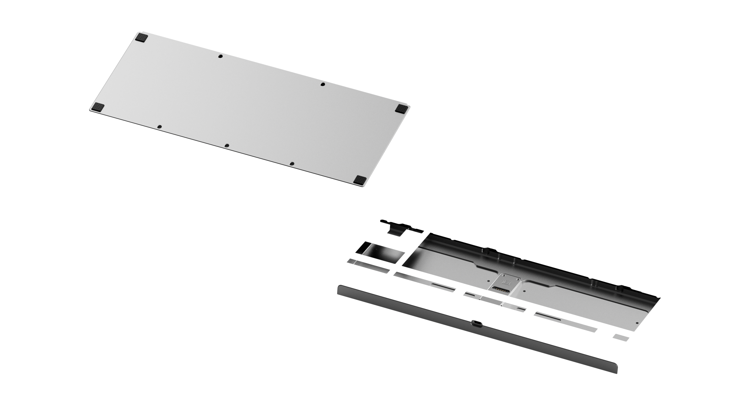 KBDFans TofuTKL R2 - Bottom Cases