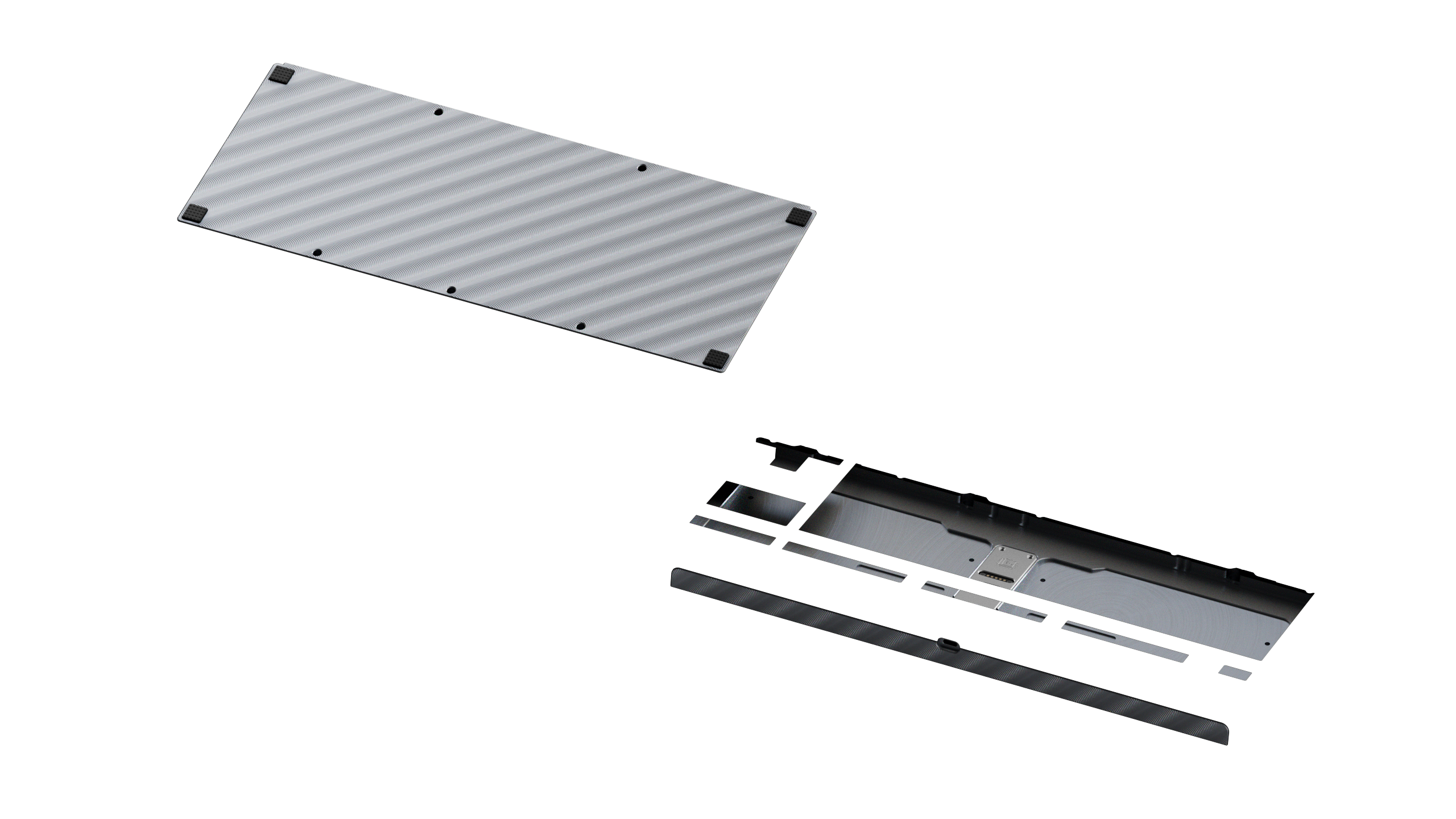 KBDFans TofuTKL R2 - Bottom Cases