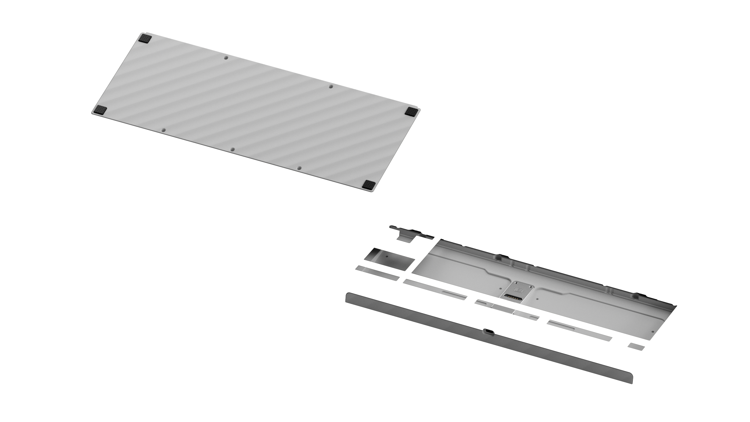 KBDFans TofuTKL R2 - Bottom Cases