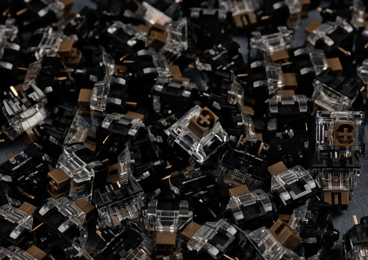 TTC Silent Brown V2 Silent Tactile Switches (10 Stück) - MonacoKeys