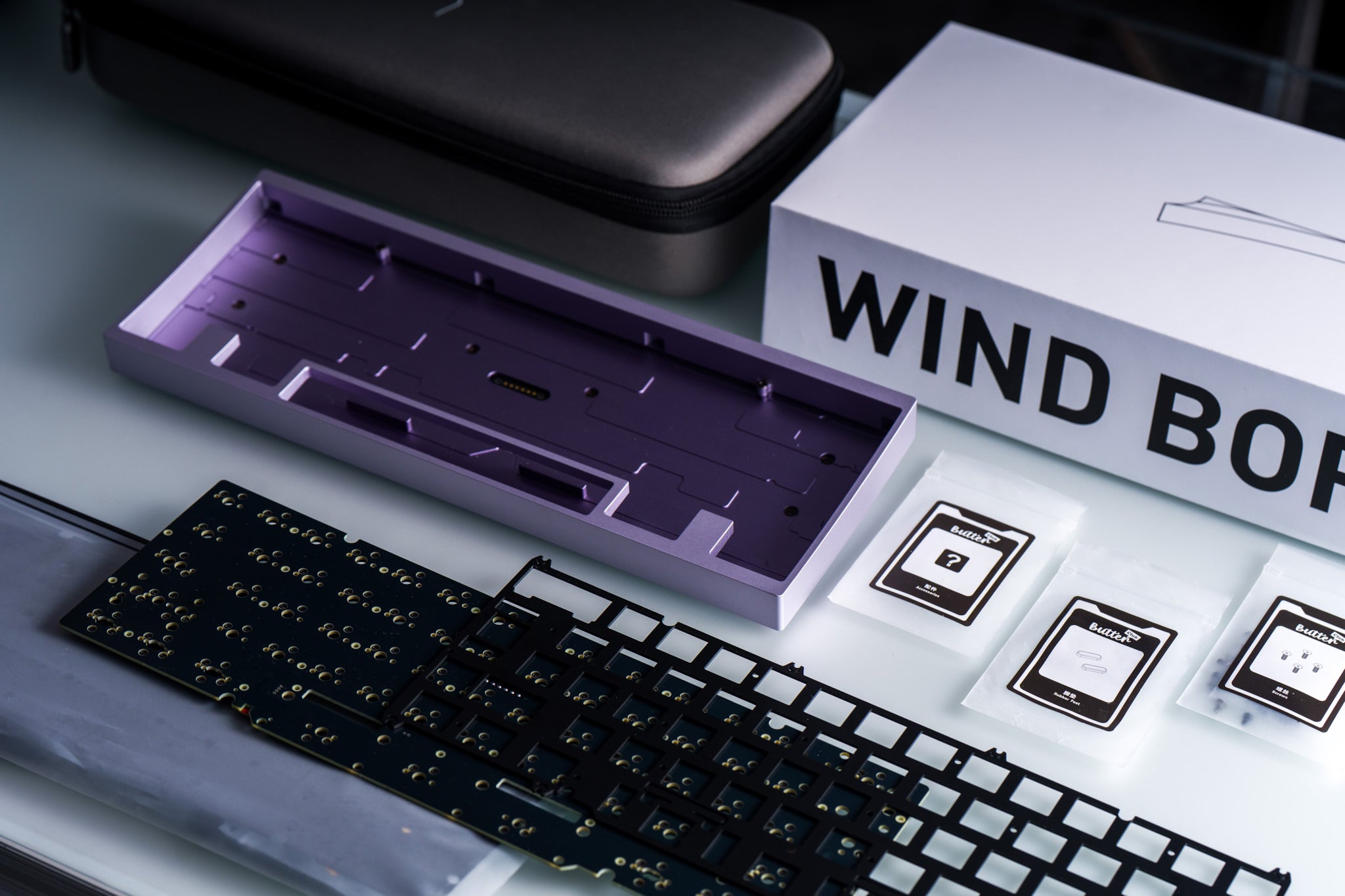Niuniu Wind Borne60 - 60% MX/EC Custom Keyboard Kit