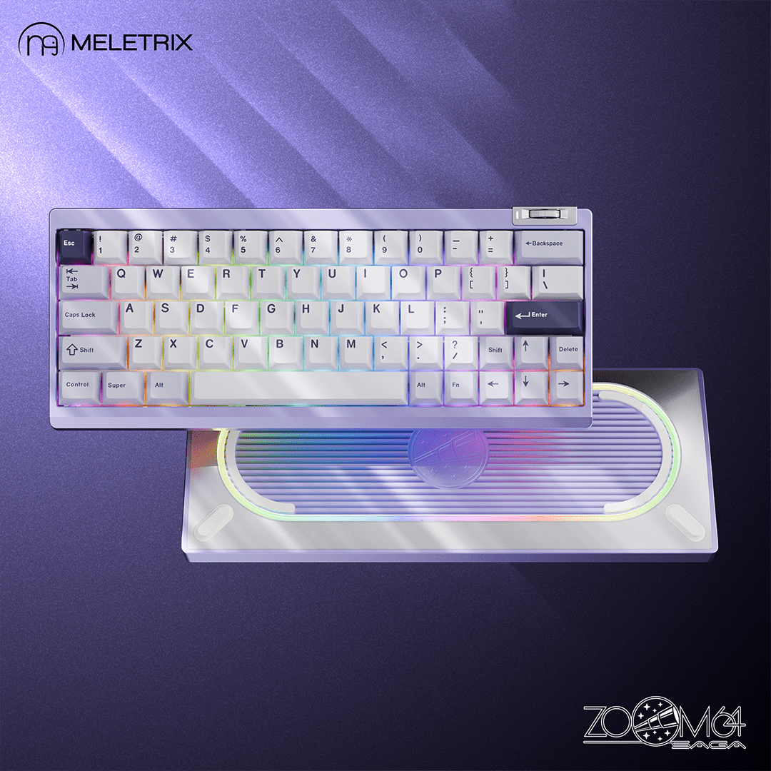 Zoom64 - 60% ISO+ANSI Mechanical Keyboard Kit - MonacoKeys
