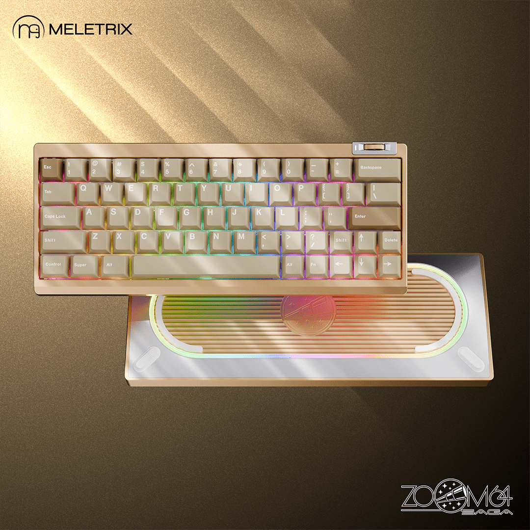Zoom64 - 60% ISO+ANSI Mechanical Keyboard Kit - MonacoKeys