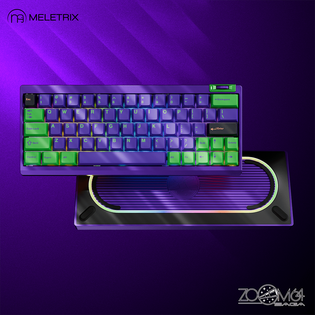 Zoom64 - 60% ISO+ANSI Mechanical Keyboard Kit - MonacoKeys
