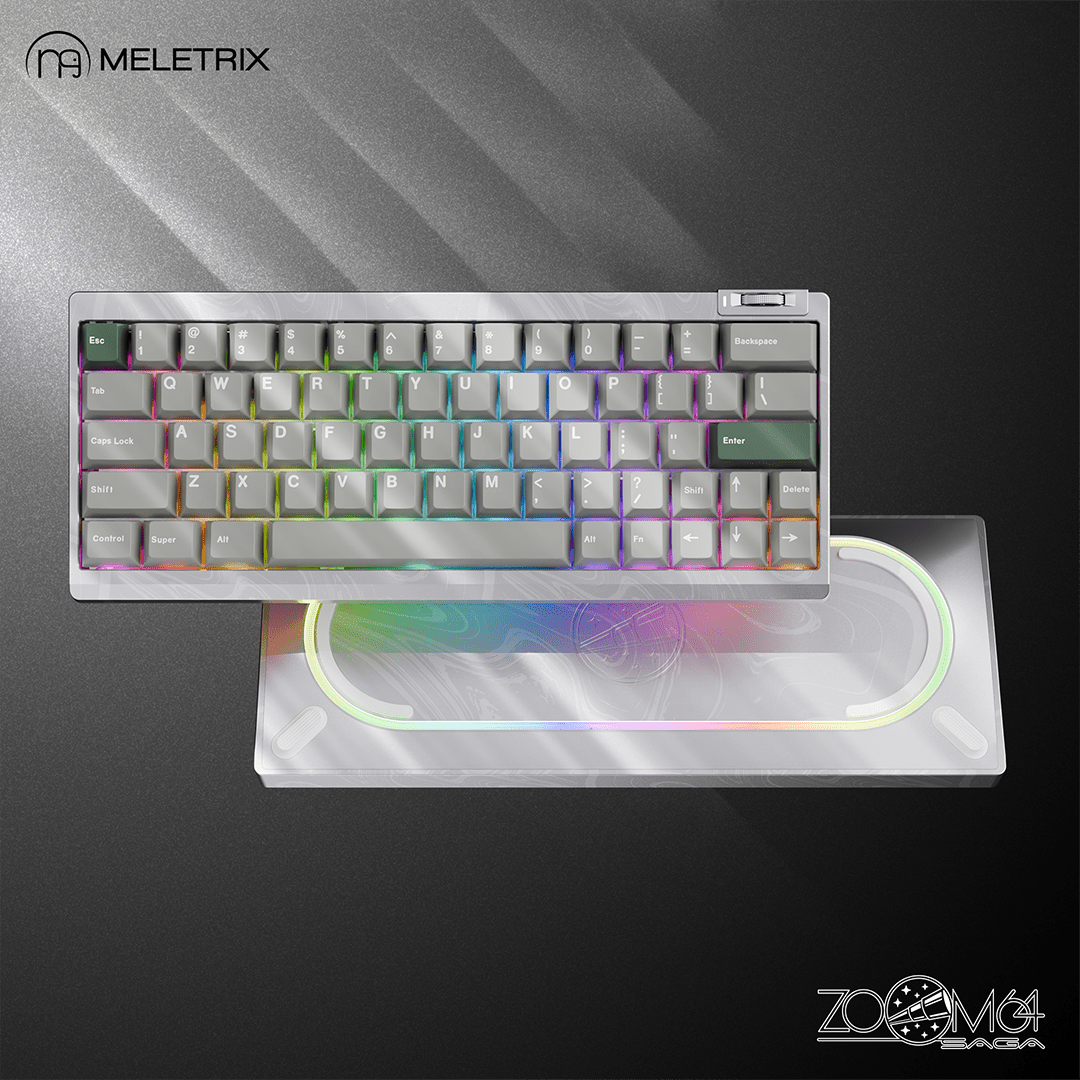 Zoom64 - 60% ISO+ANSI Mechanical Keyboard Kit - MonacoKeys