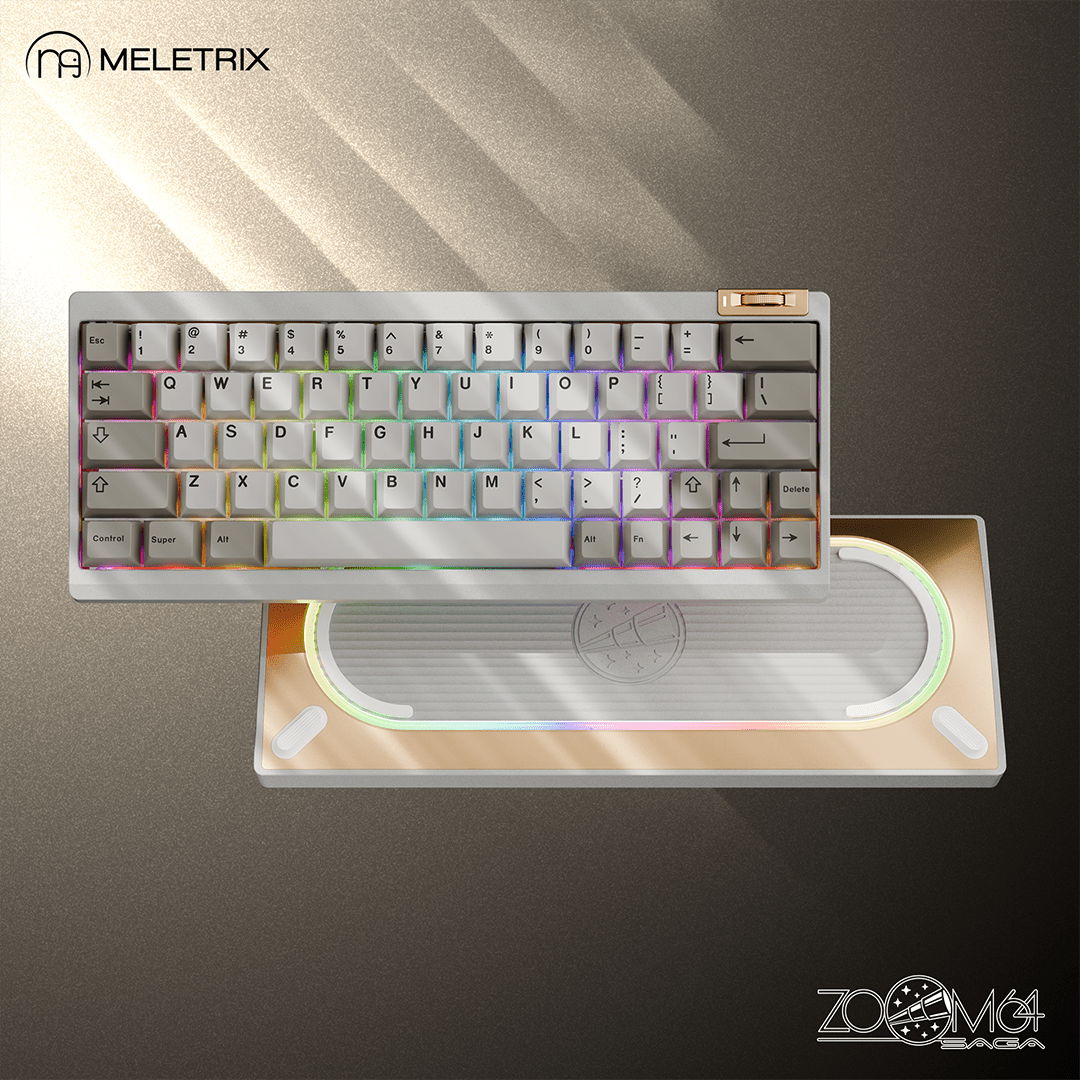 Zoom64 - 60% ISO+ANSI Mechanical Keyboard Kit - MonacoKeys