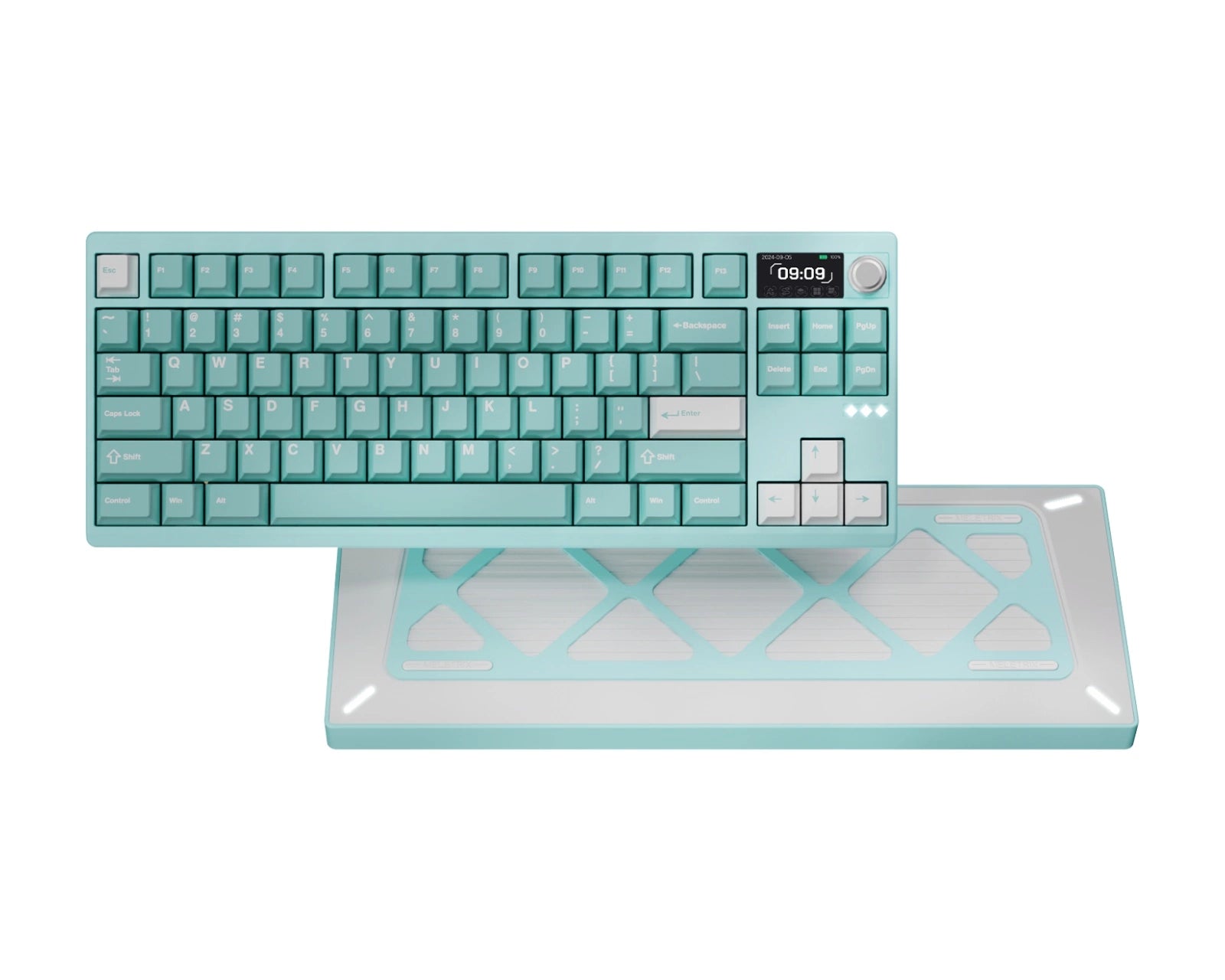 ZoomTKL Dyna - 80% TKL ISO+ANSI Mechanical Aluminium Custom Keyboard Kit - MonacoKeys