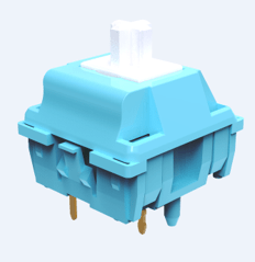 10x Aflion Blue Sky Switches - MonacoKeys