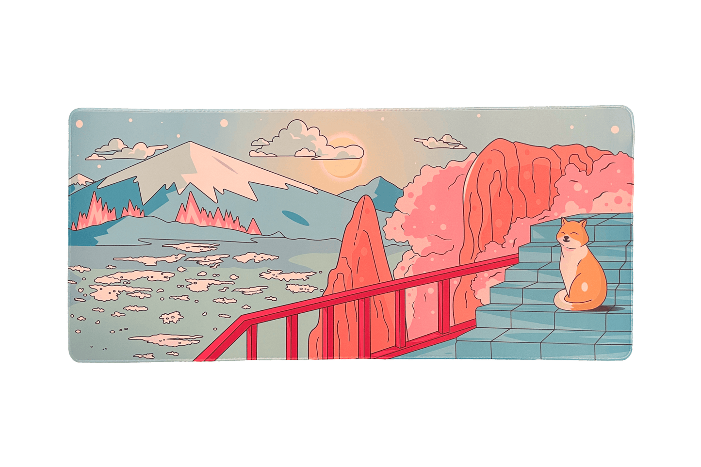 Nature at Noon Deskmat - MonacoKeys