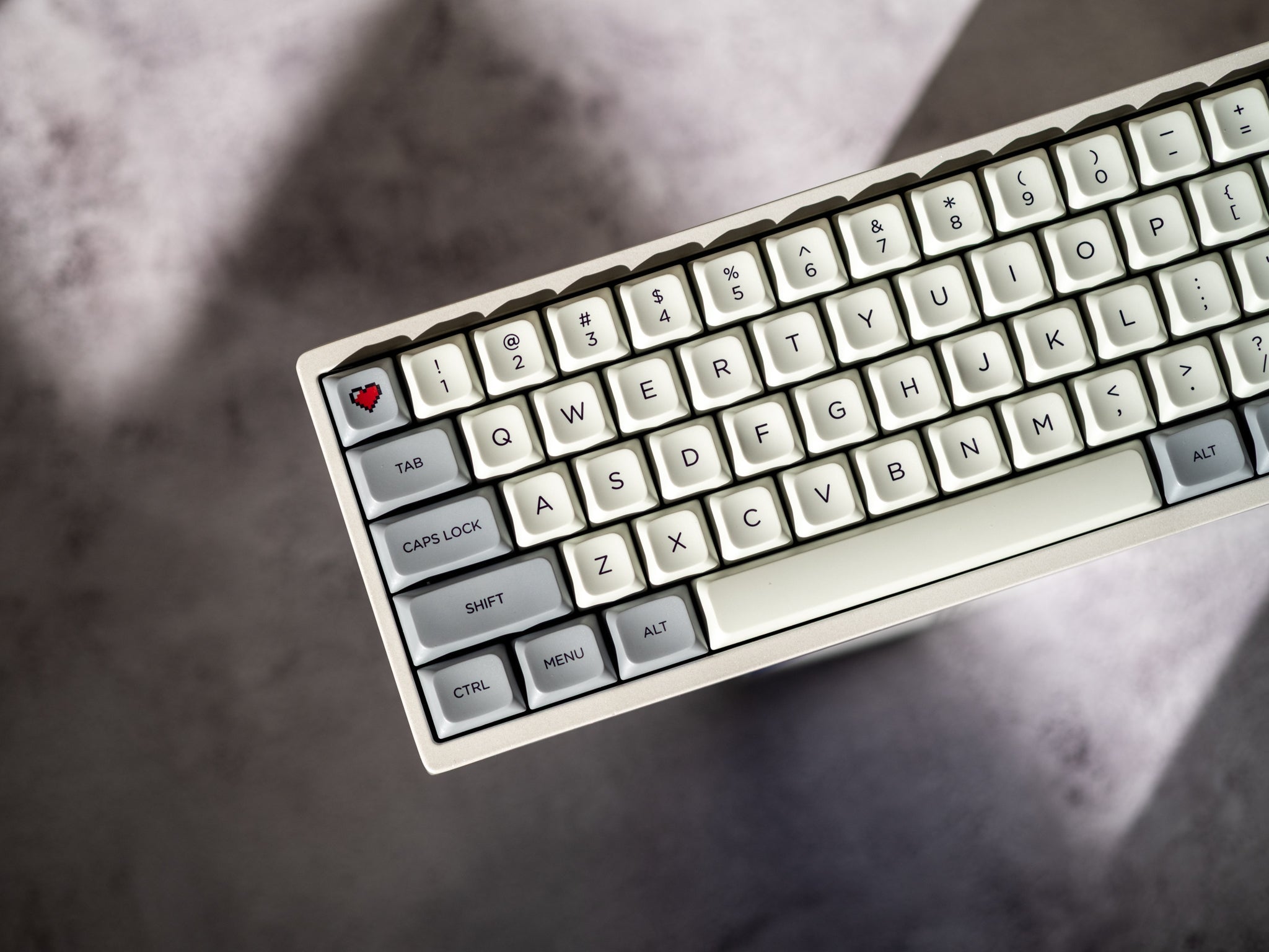PBS Granite jetzt auf Lager – PBT Dye-Sub Keycap-Set im PBS-Profil - MonacoKeys