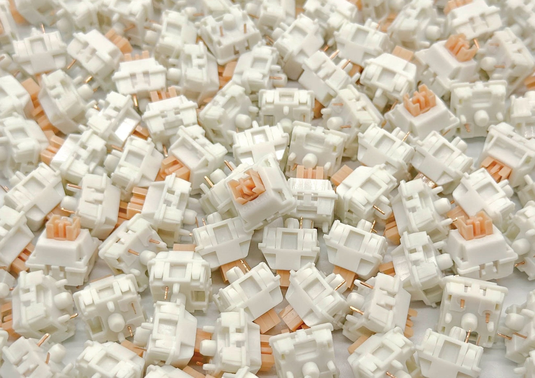 Outemu Cream Yellow Pro Silent Tactile Switches (10 Stück) - MonacoKeys