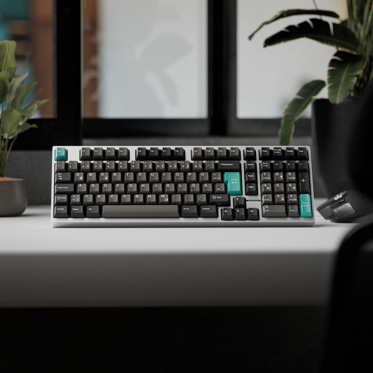 KKB Dolch – Dark Classic ABS Double-Shot Keycap Set - MonacoKeys