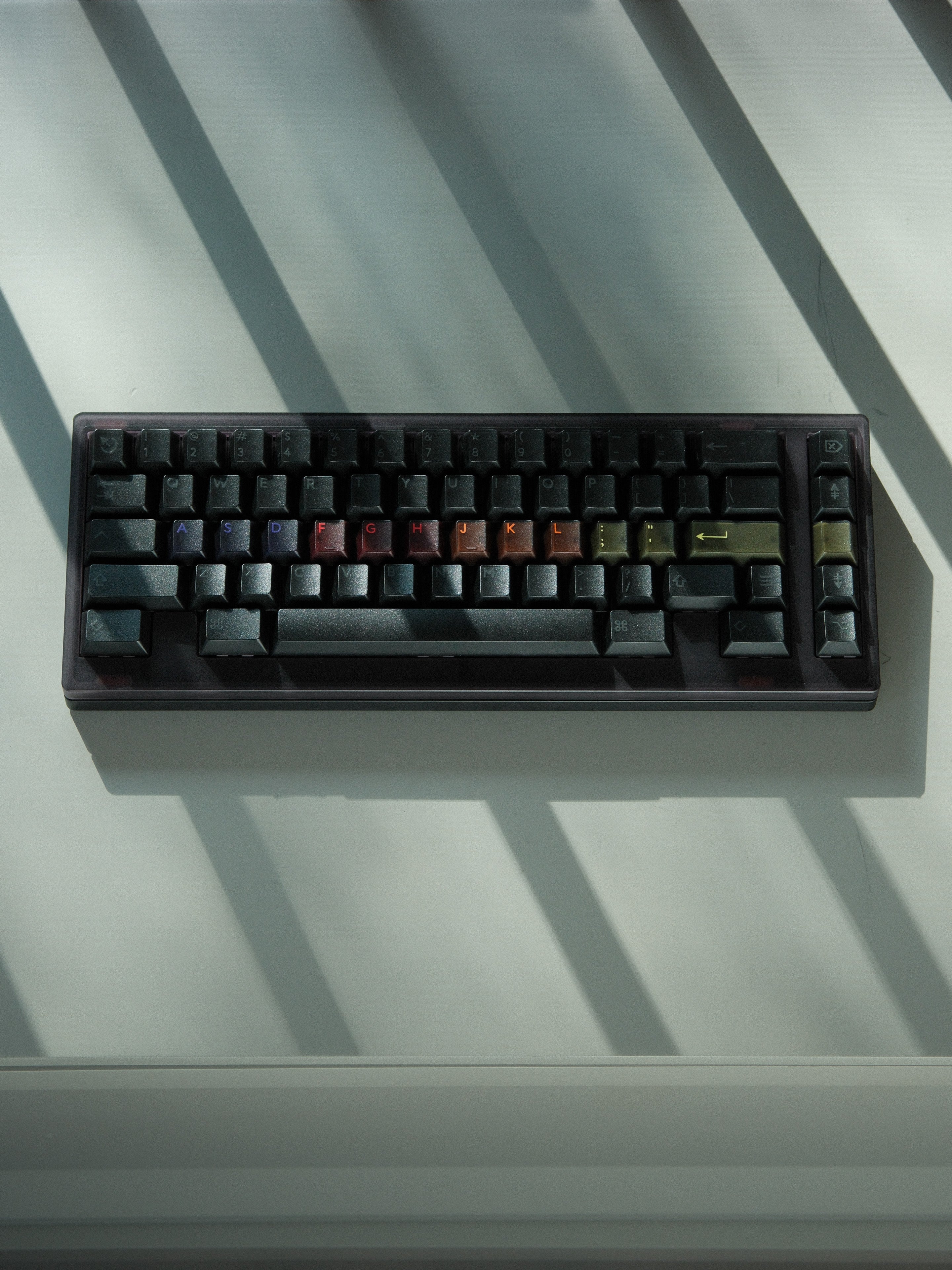 PBTFans Thermal - Double-Shot ABS Keycap Set