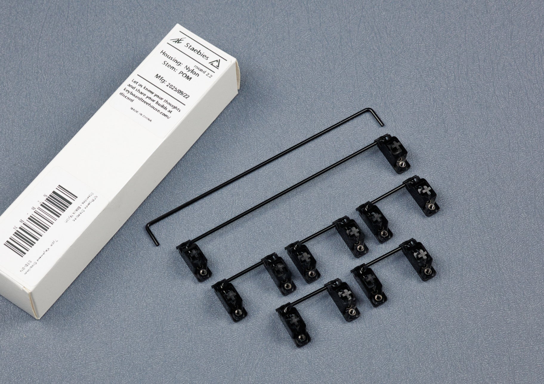 AEBoards Staebies PCB-Mounted Screw-In Stabilizers - MonacoKeys