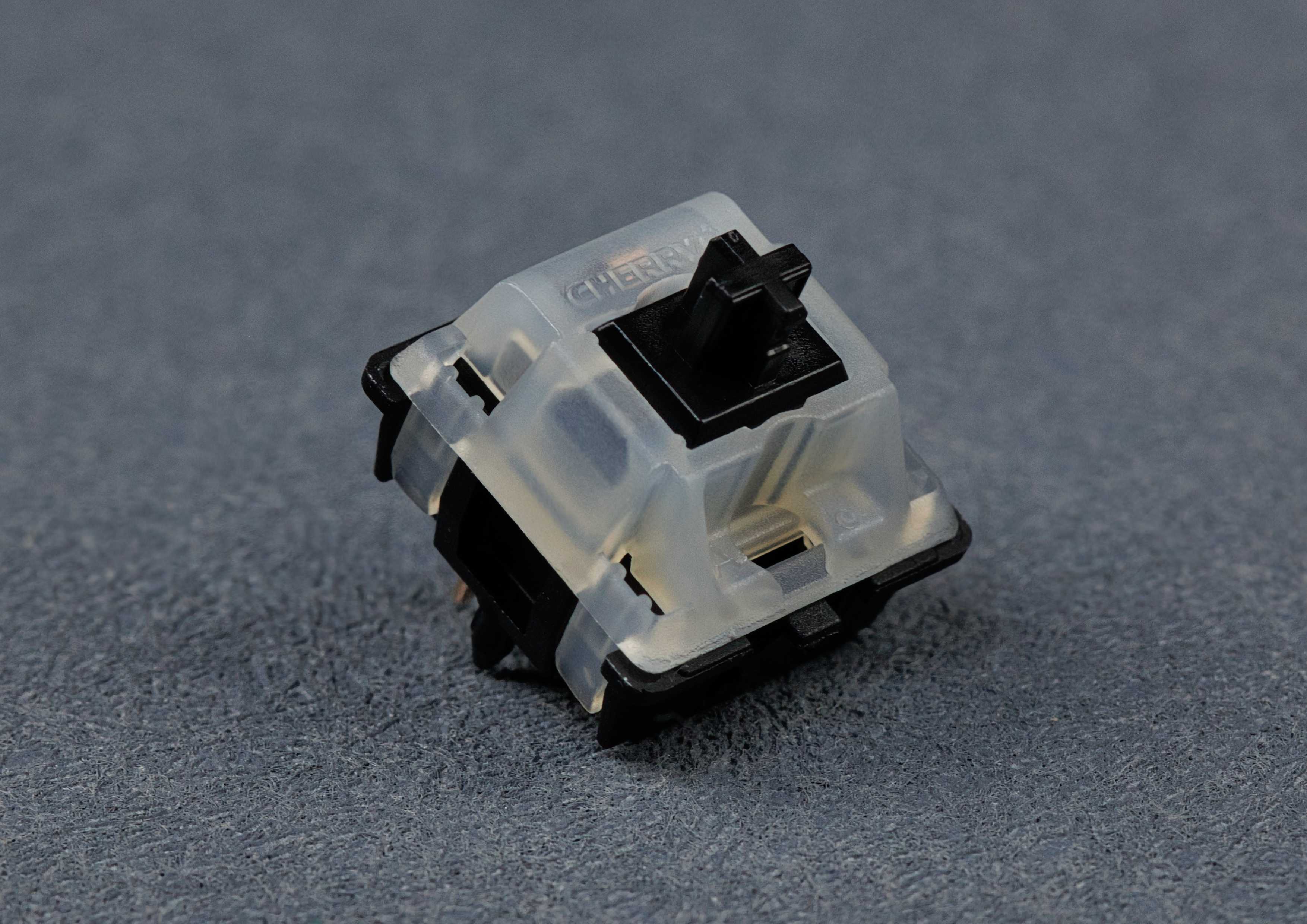 Cherry MX2A Nixie Black Clear-Top Linear Switches