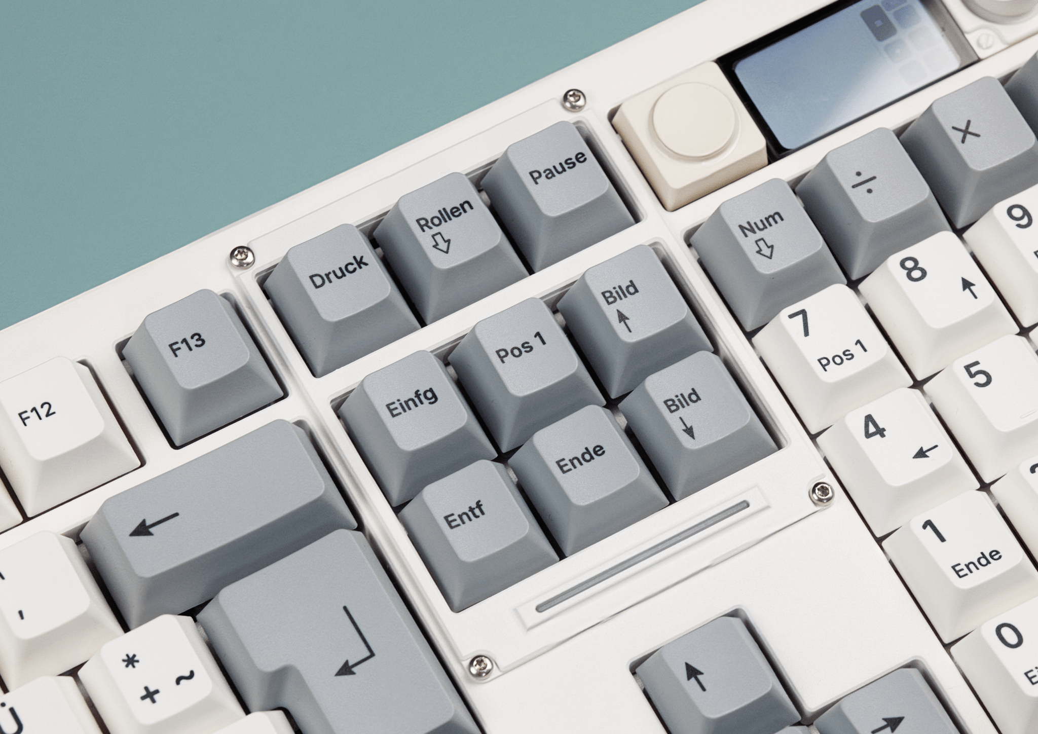 Chilkey ND104 - 100% Aluminium ISO+ANSI Tastatur - MonacoKeys