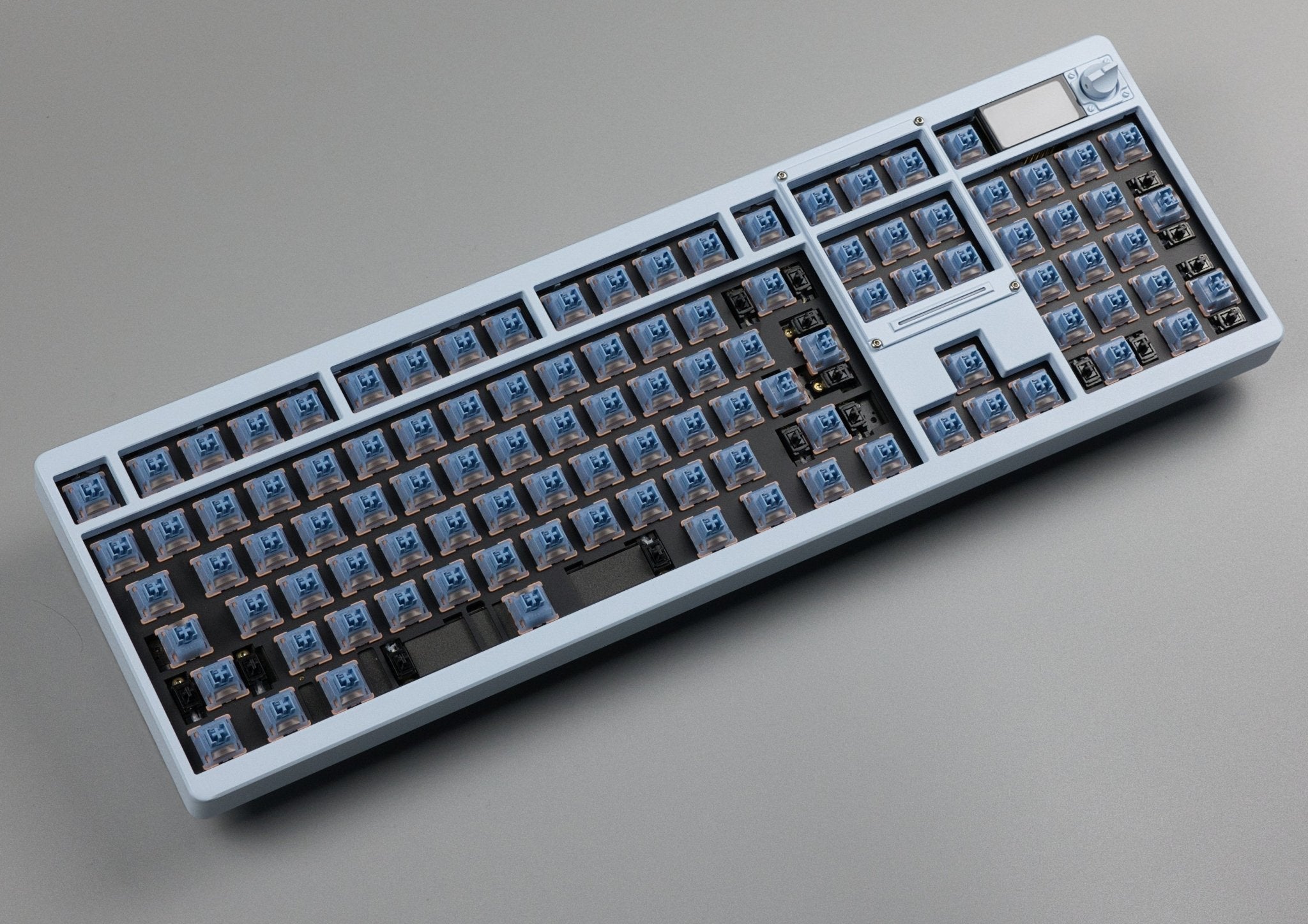 Chilkey ND104 - 100% Aluminium ISO+ANSI Tastatur - MonacoKeys