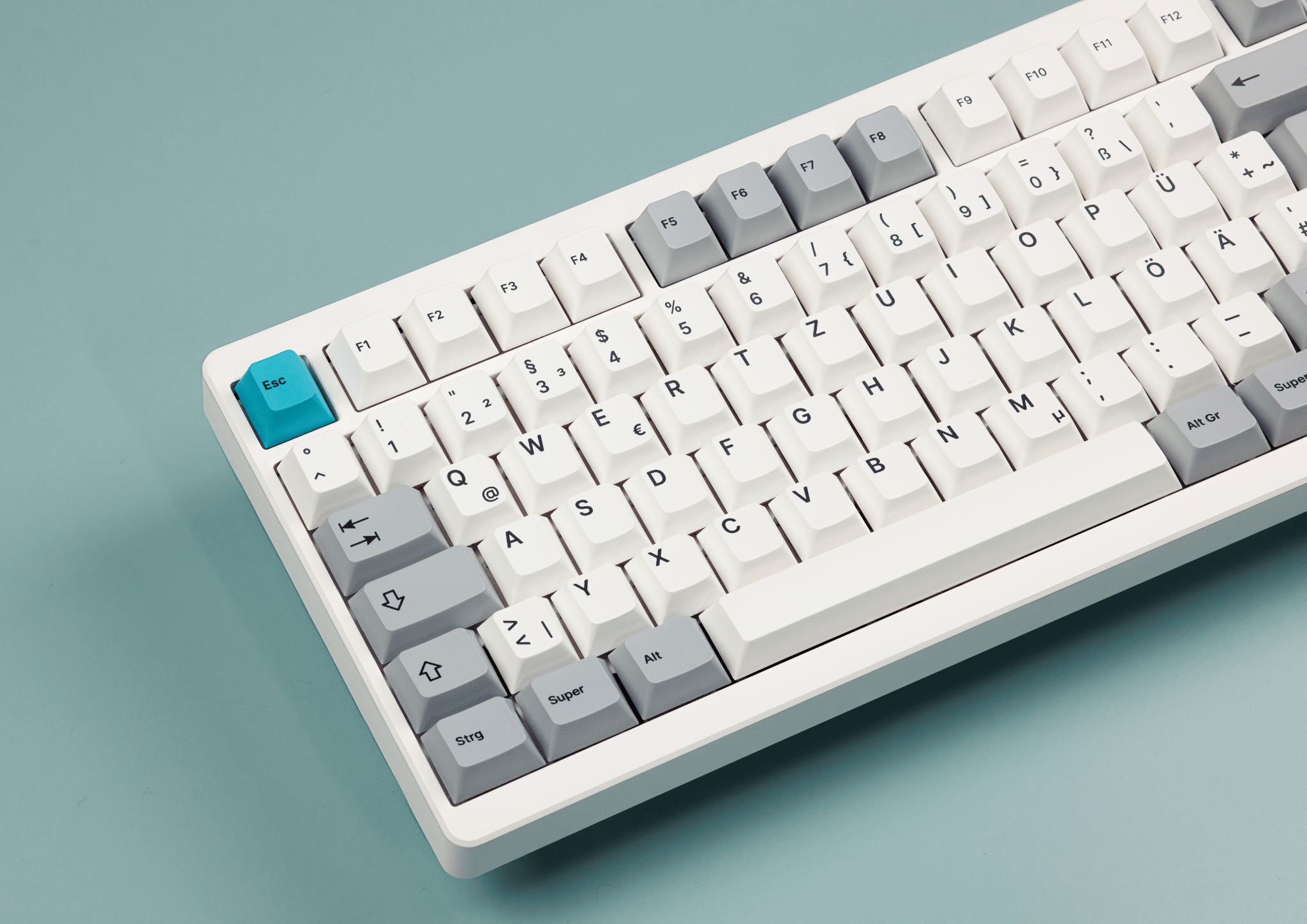 Chilkey ND104 - 100% Aluminium ISO+ANSI Tastatur - MonacoKeys