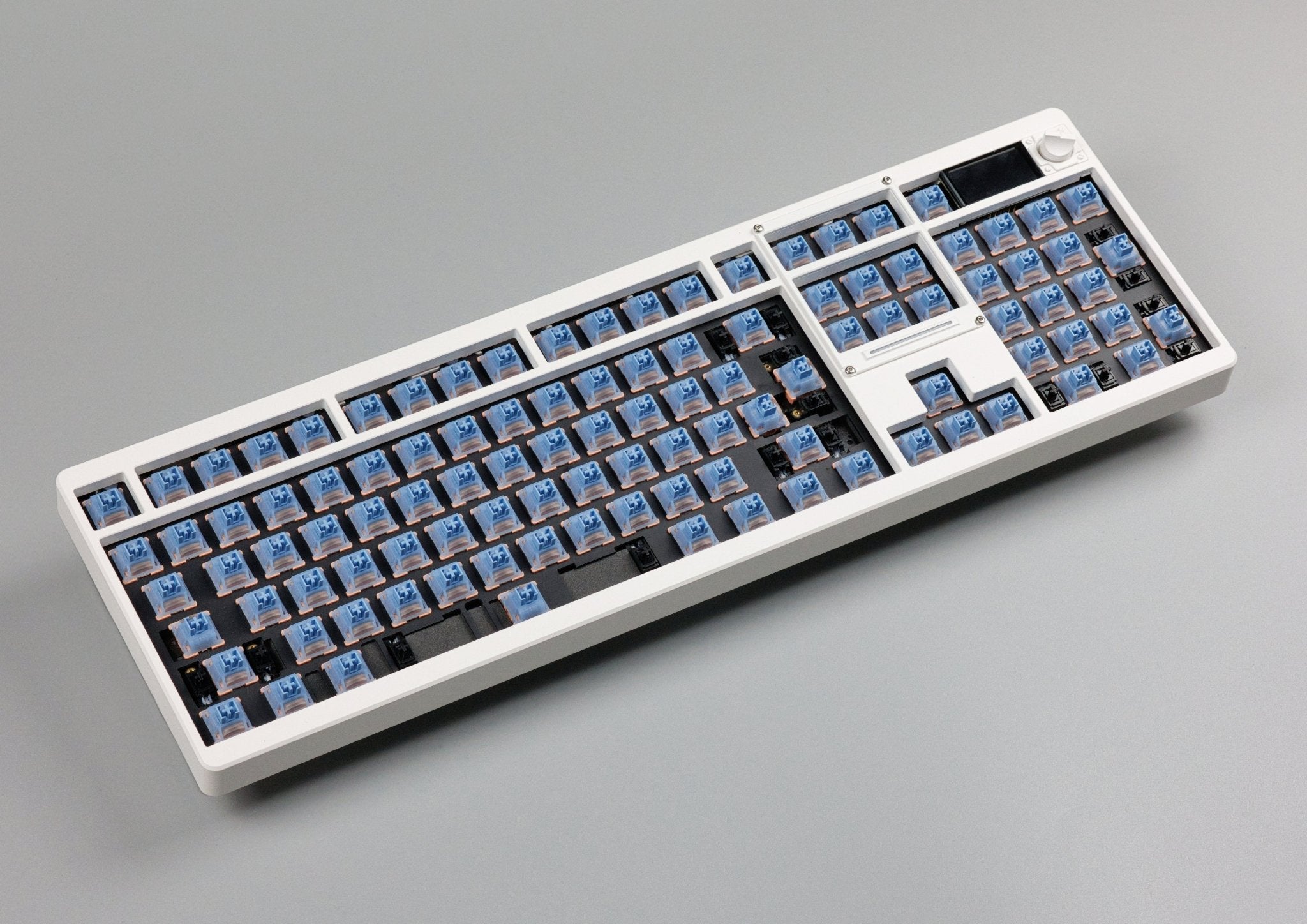 Chilkey ND104 - 100% Aluminium ISO+ANSI Tastatur - MonacoKeys