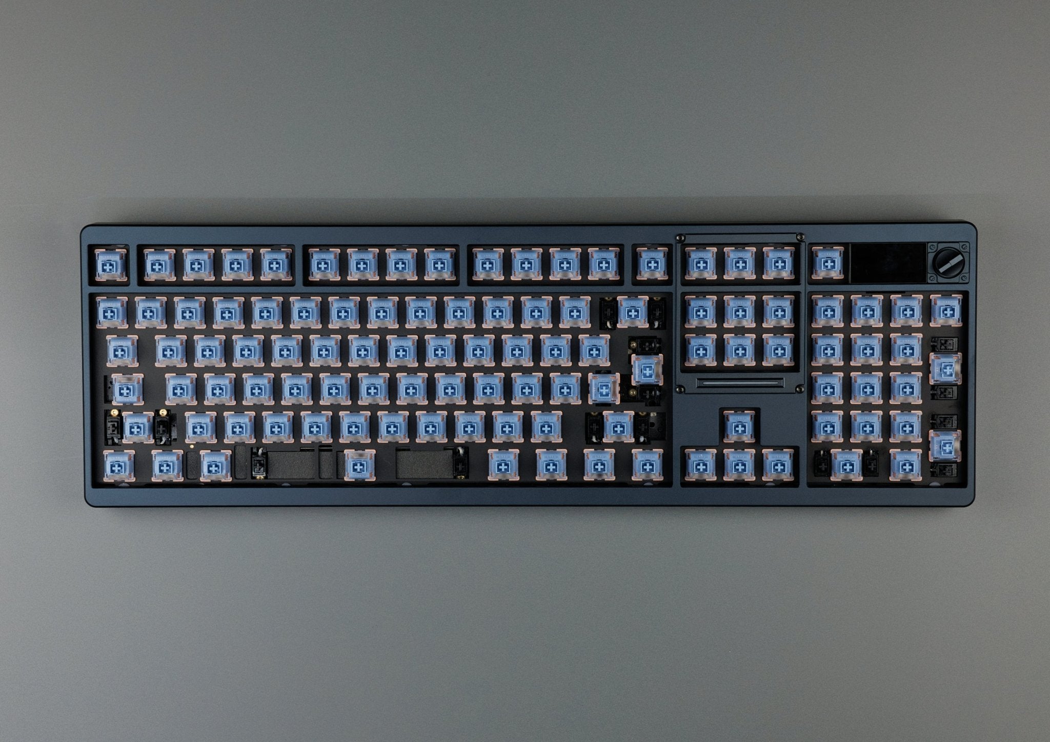 Chilkey ND104 - 100% Aluminium ISO+ANSI Tastatur - MonacoKeys