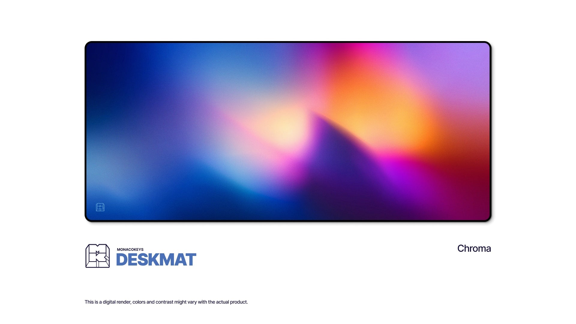 Chroma Mauspad Deskmat - MonacoKeys