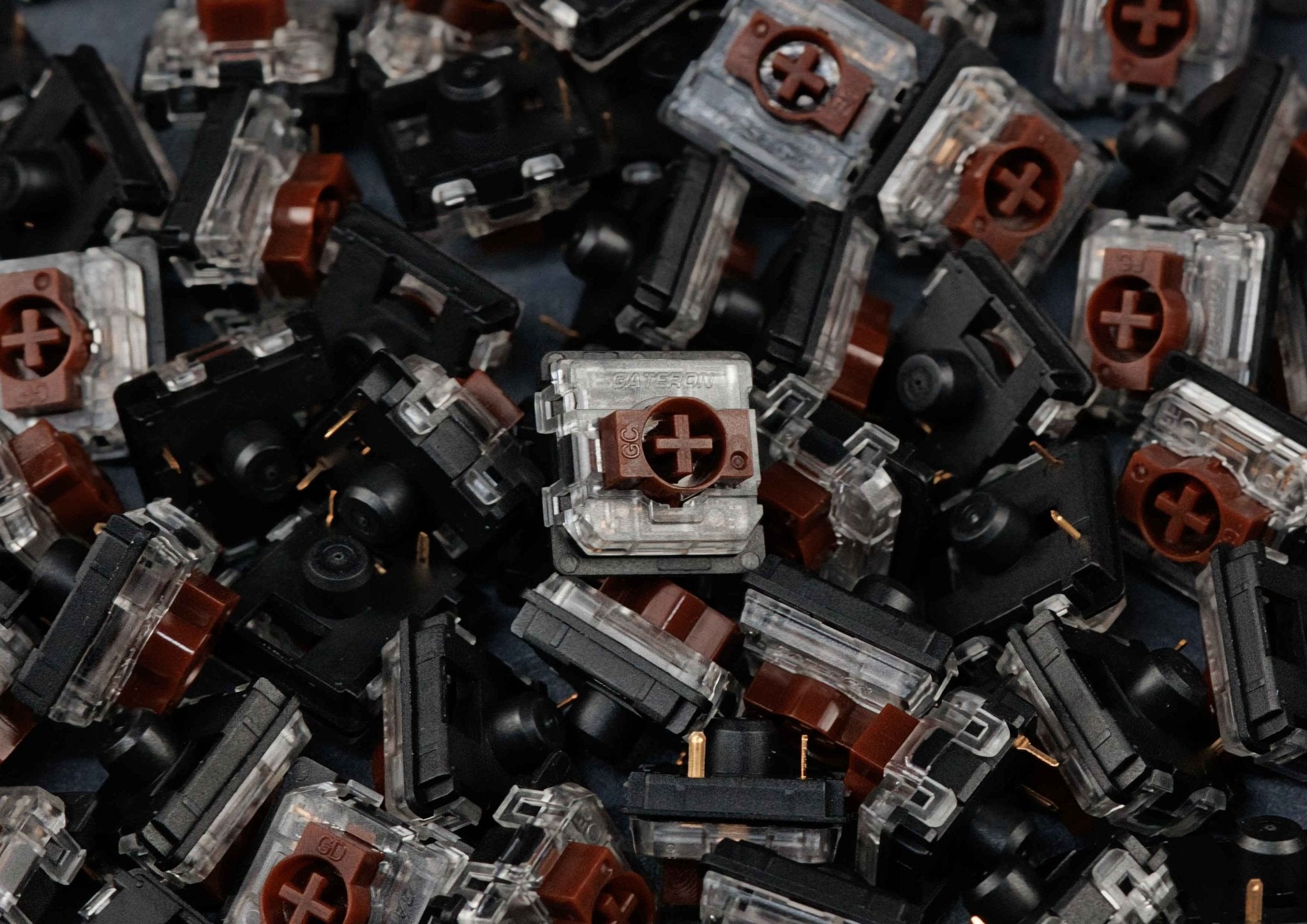 Gateron KS-33 Brown Tactile Low Profile Switches (10 Stück) - MonacoKeys