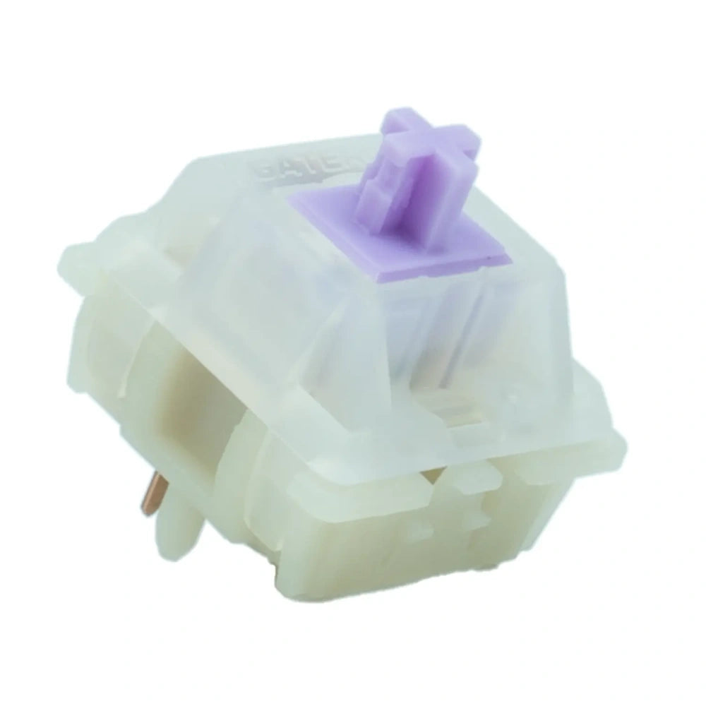 Gateron Milky Purple Pro KS-3X1 Silent Tactile Switches (10pcs)