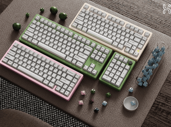 [GroupBuy] Hiexa V - Brushed PVD Weight - 65%, 75% and 80%+Numpad Keyboard Bundle - MonacoKeys