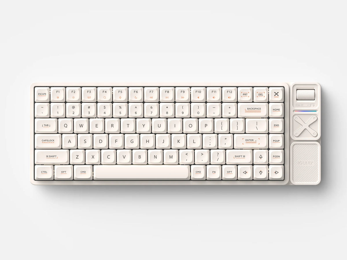 IQUNIX Magi75 - 75% Aluminium Low Profile Wireless Mechanical Keyboard - MonacoKeys