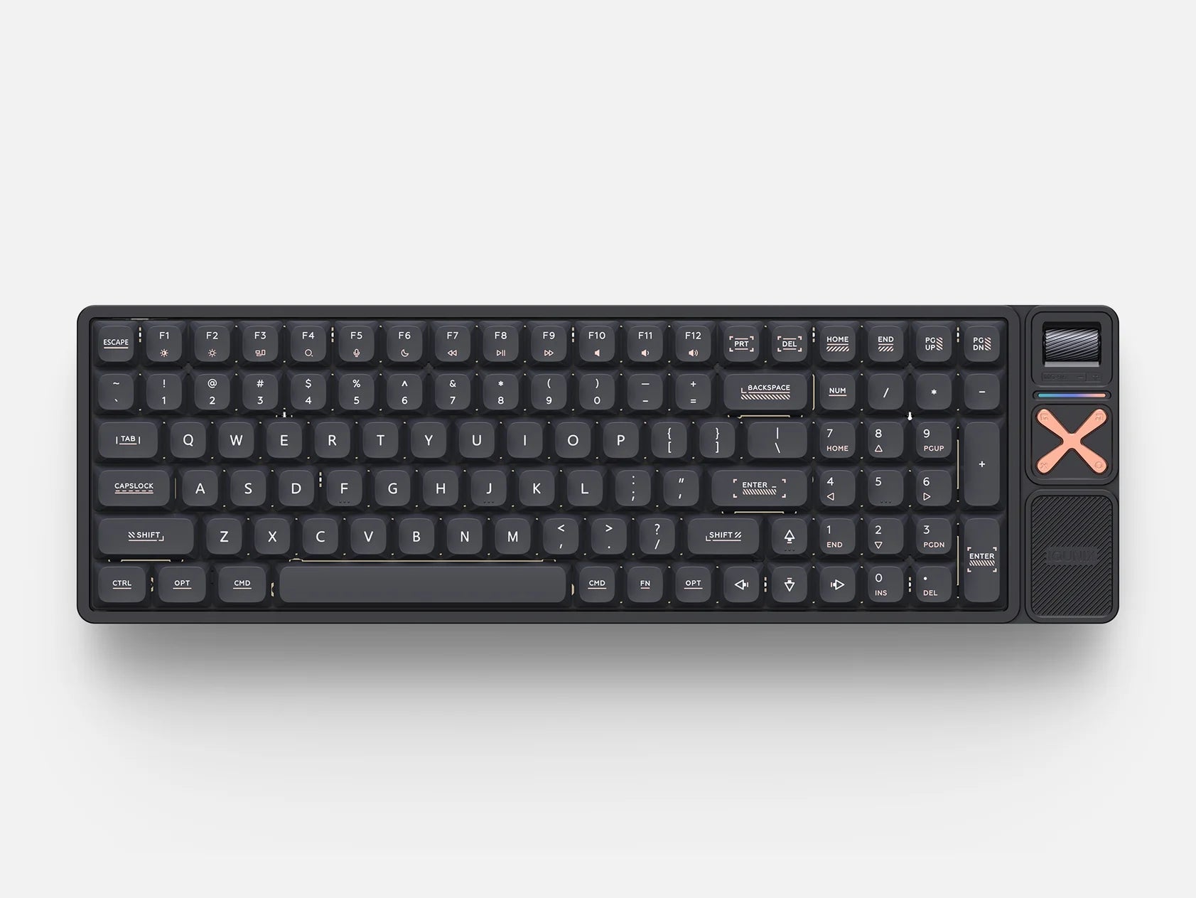 IQUNIX Magi96 - 96% Aluminium Low Profile Wireless Mechanical Keyboard - MonacoKeys