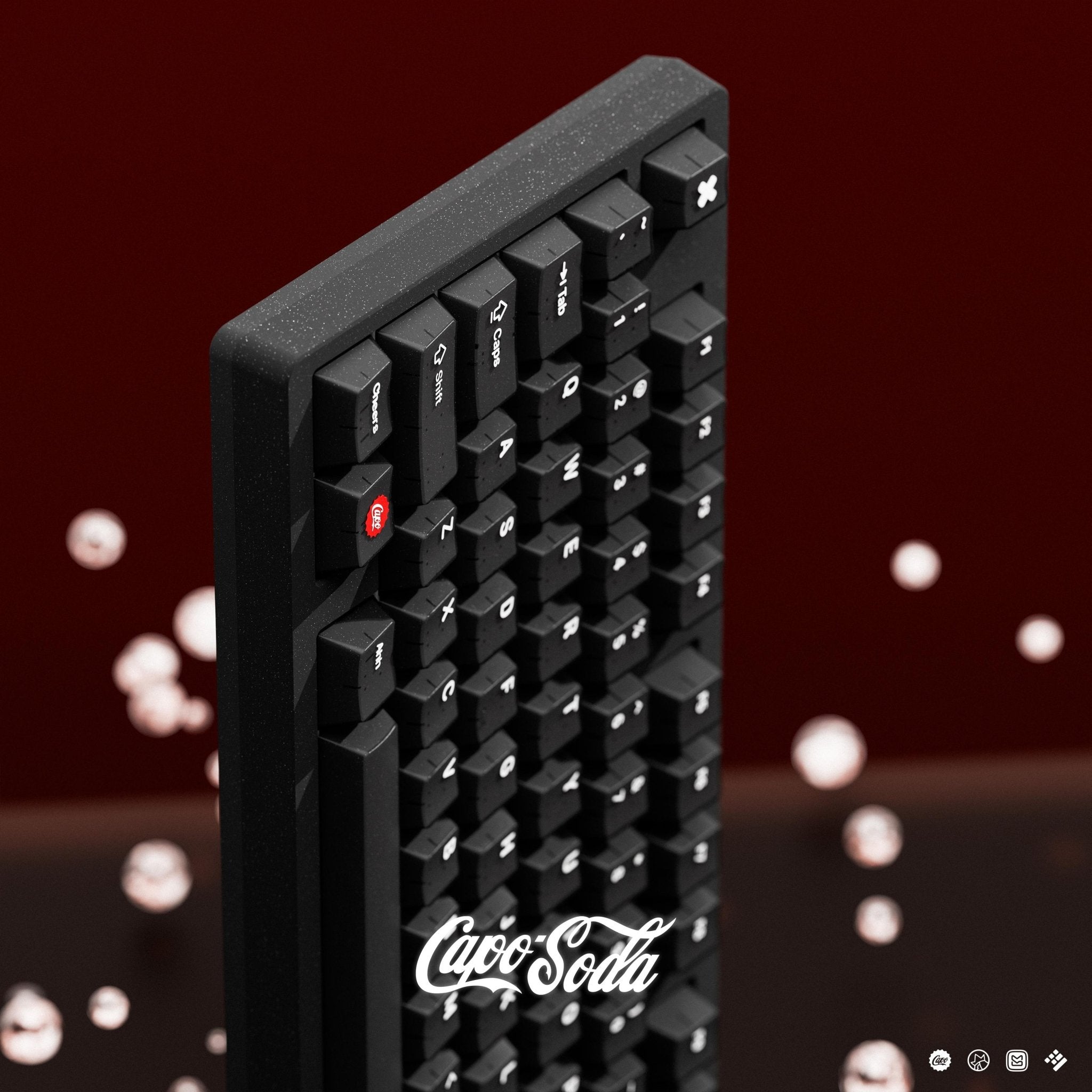 KAP Capo Soda - Cherry Profile ABS+PBT Double-Shot Keycap Set - MonacoKeys
