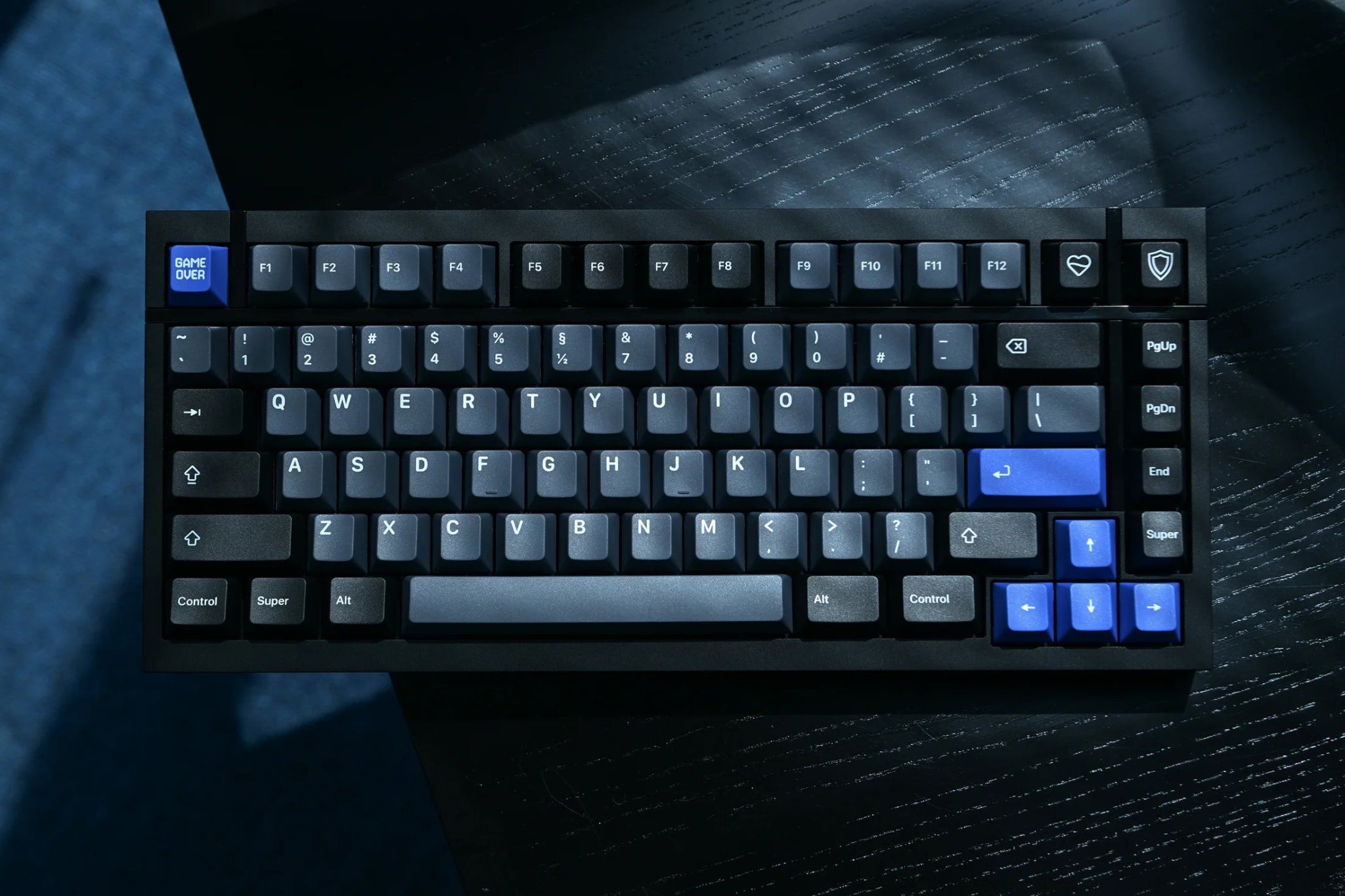 KAP Disconnected Dark PBT Keycap Set - MonacoKeys