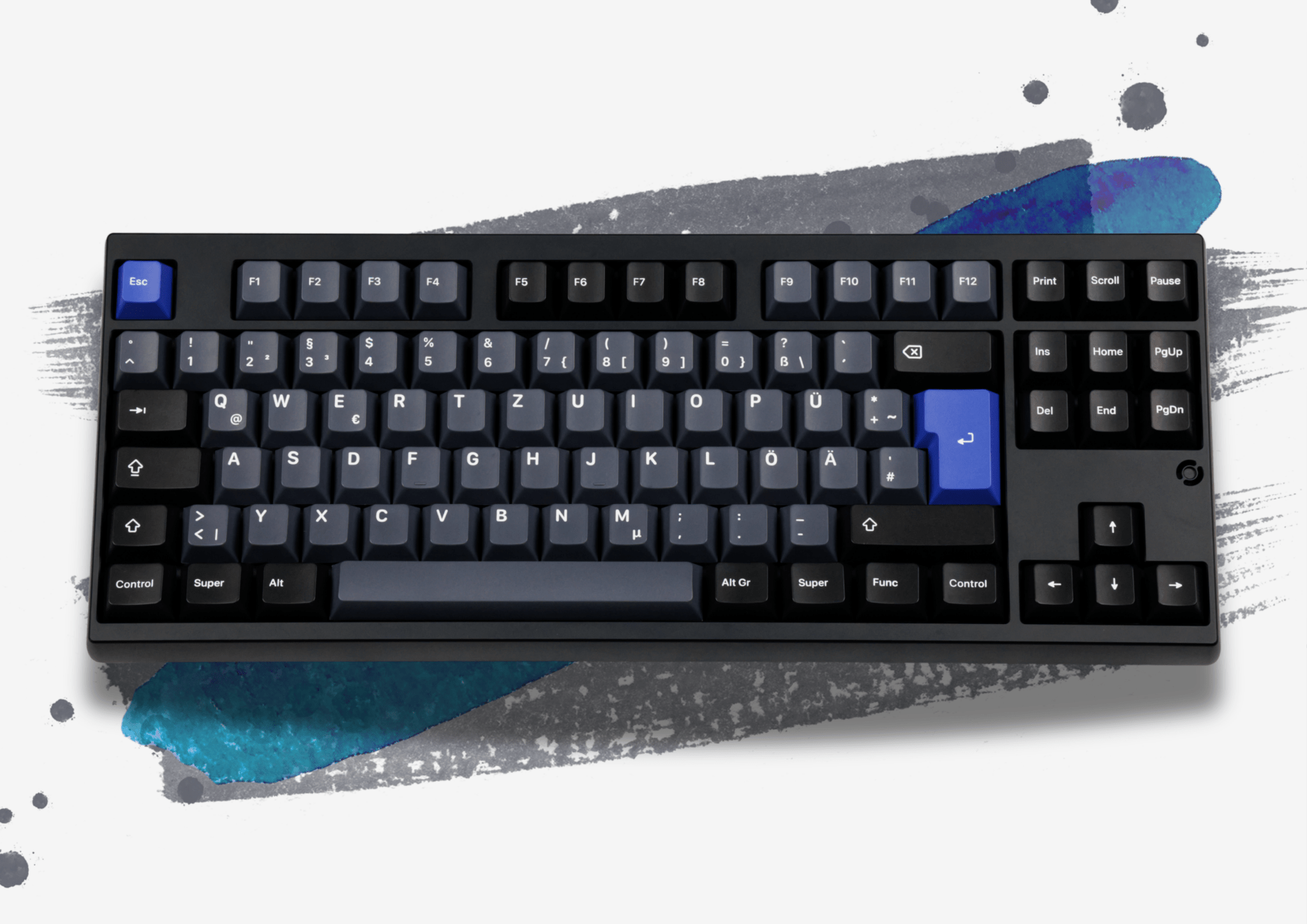 KAP Disconnected Dark PBT Keycap Set - MonacoKeys