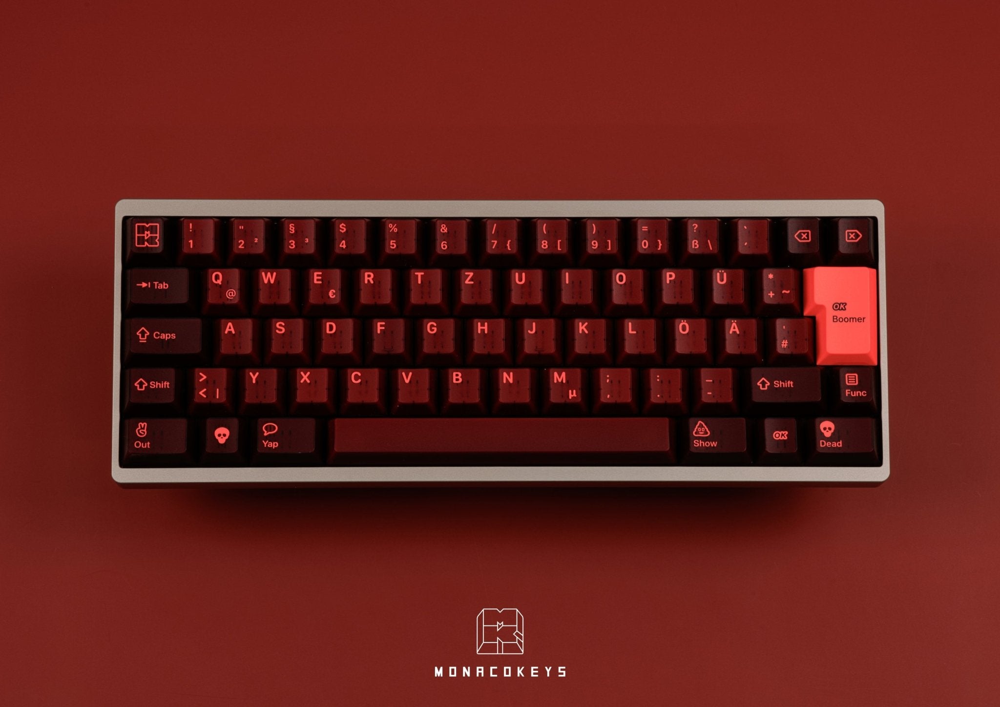 KAP Generation - Cherry Profile ABS + PBT Double-Shot Keycap Set - MonacoKeys