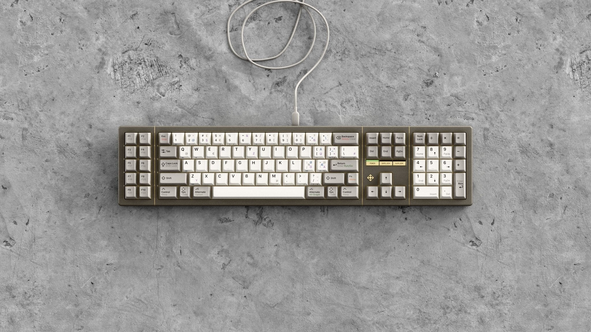 KAP MV Classic Double-Shot PBT Keycap Set - MonacoKeys