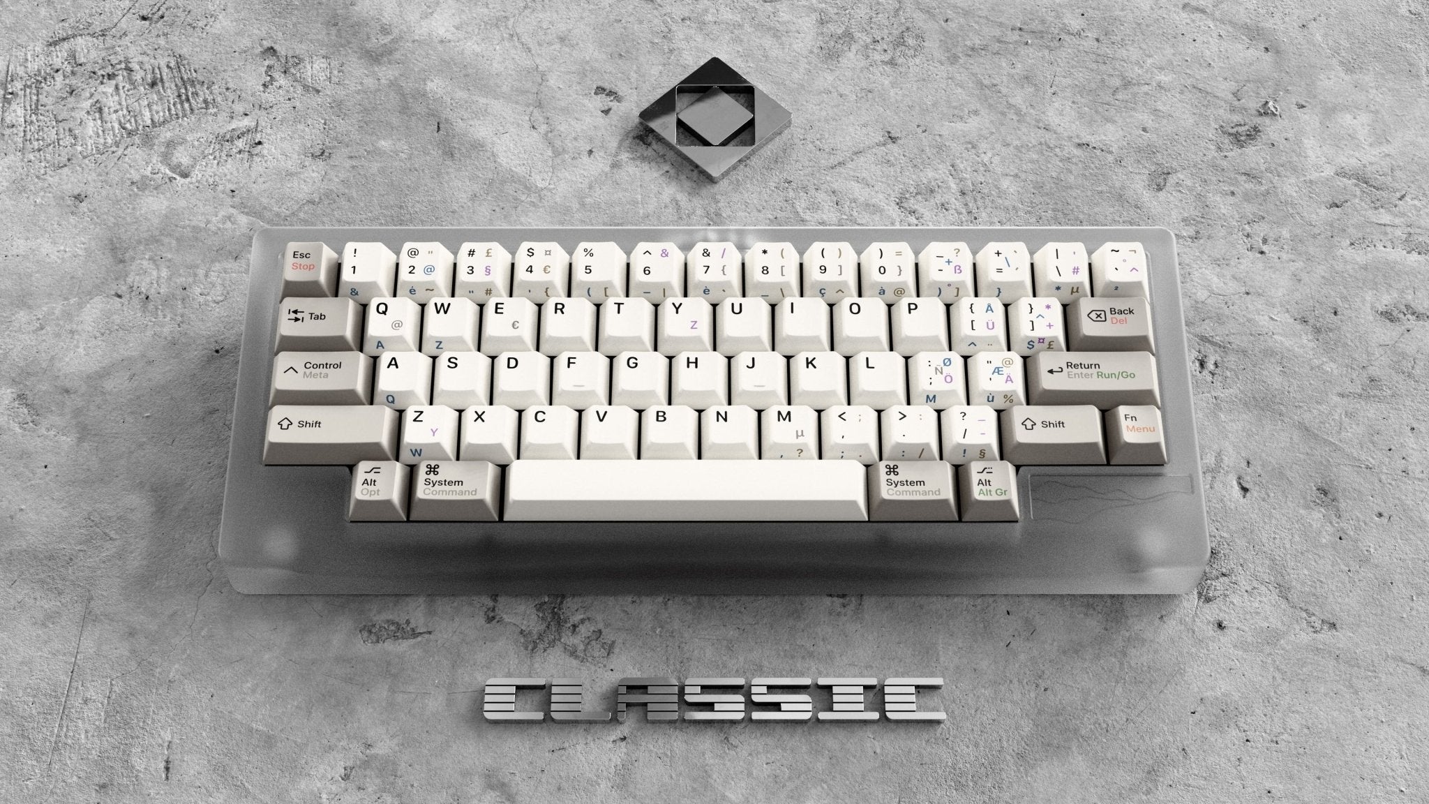 KAP MV Classic Double-Shot PBT Keycap Set - MonacoKeys
